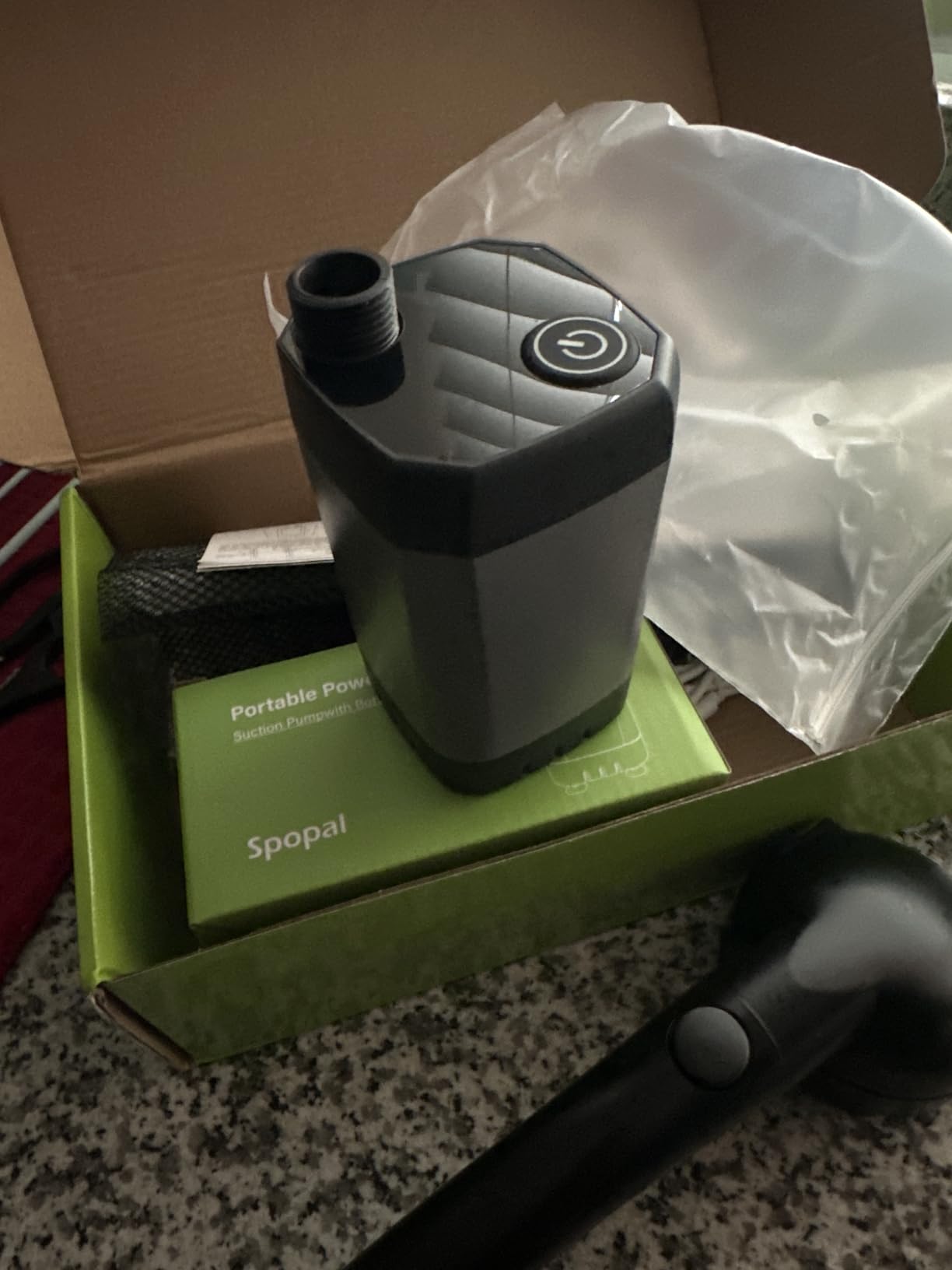 Portable Shower for Camping, [Long-Lasting] Spopal 6000mAh Rechargeable Camping Shower with Intelligent LED Display, 4 Spray Modes, IPX7 Waterproof Outdoor Camp Pump for Hiking, Travel, Car, Pet customer photo 2