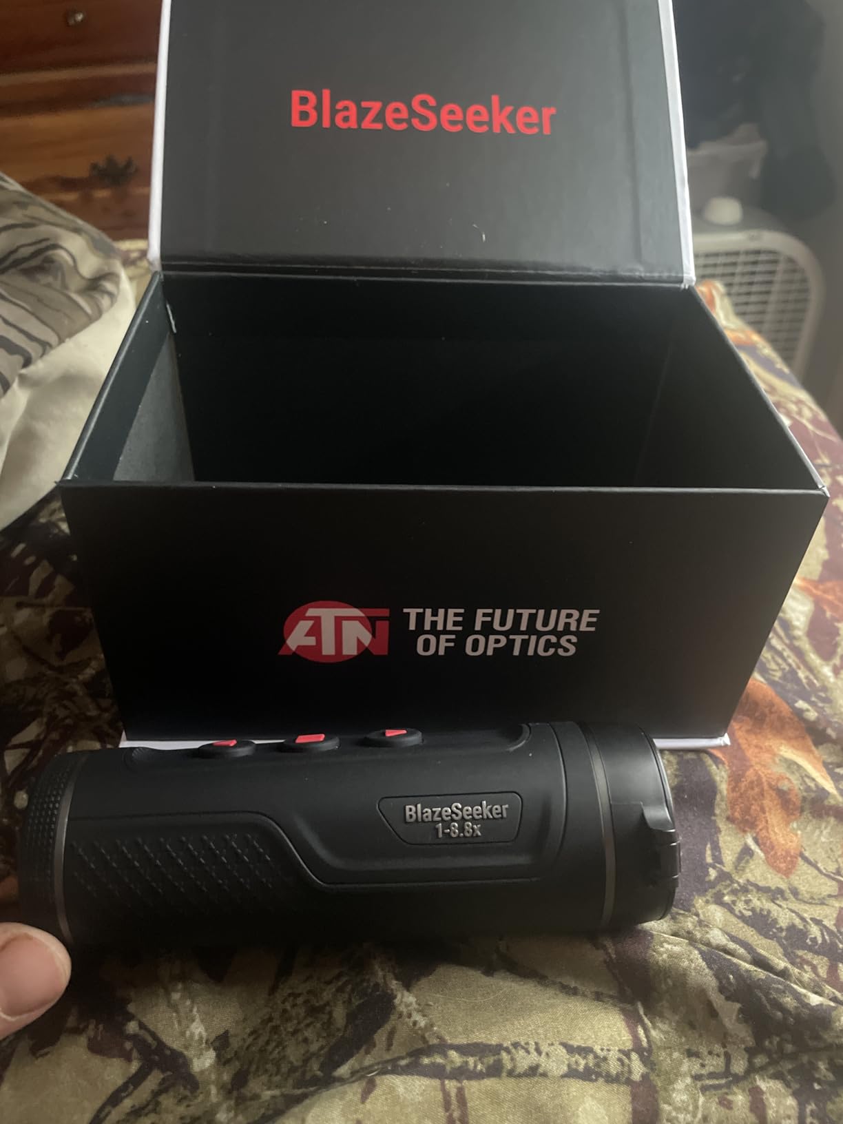 ATN BlazeSeeker-207 Thermal Imaging Monocular 256x192; 1-8.8X 12 Micron <35 NETD 50 Hz customer photo 2
