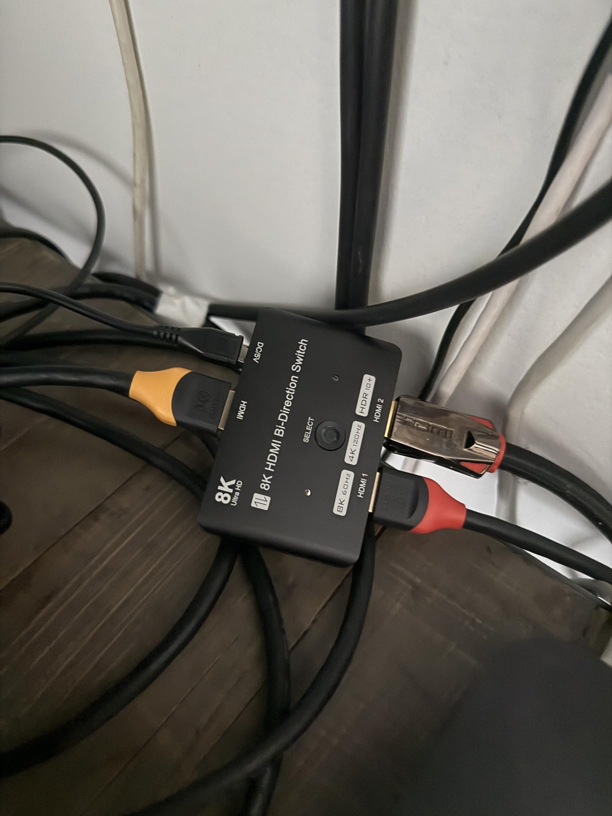 Y.D.F 3 Way HDMI 2.0 Switcher + 2 RCA to HDMI Converter(2 in 1) 2 Way AV Composite CVBS Switch to HDMI Adapter Support 4:3/16:9 Switching for N64 NGC Wii Xbox PS2/3/4/5 Xbox Series/ONE Switch customer photo 1