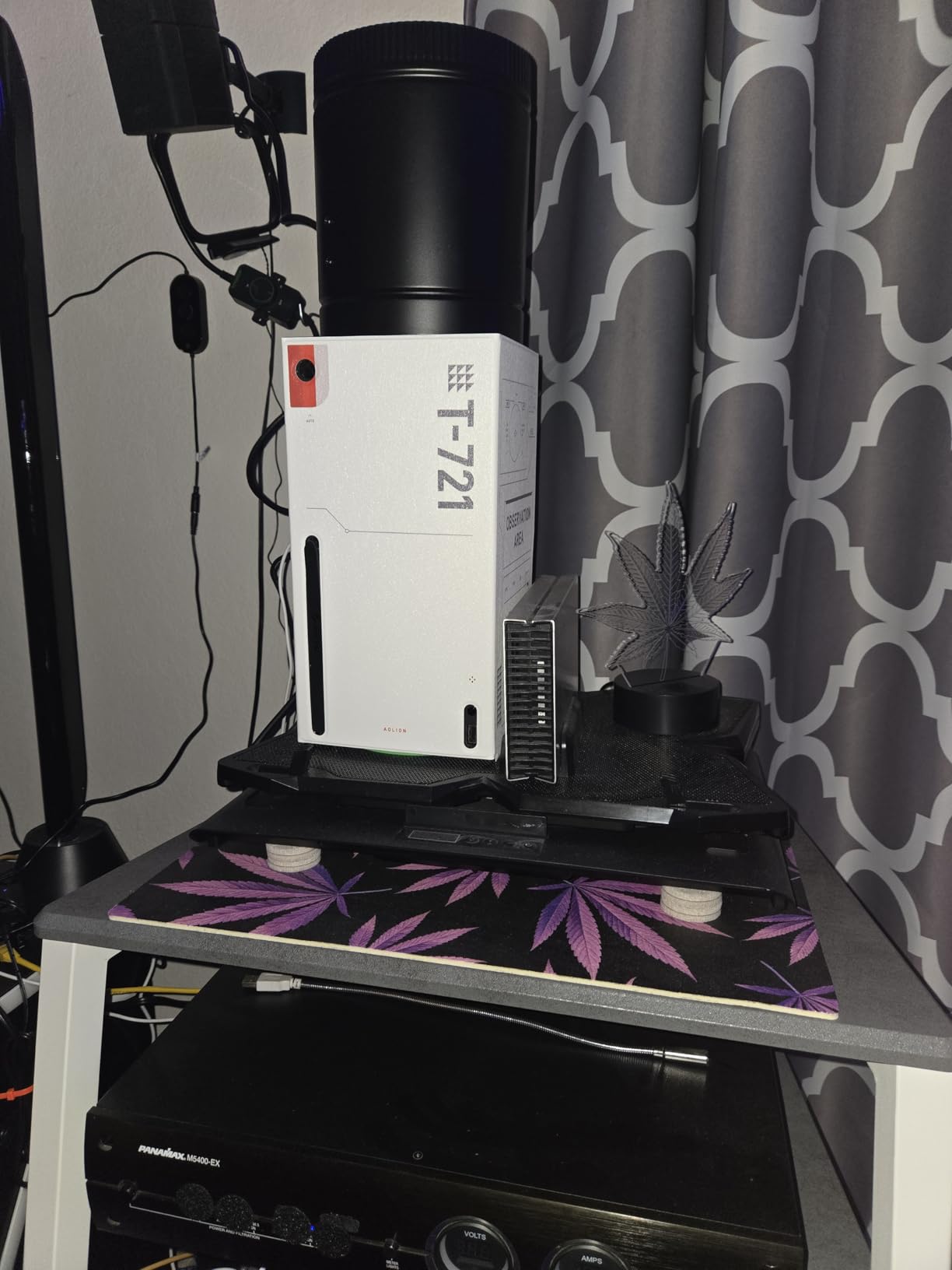 Magnetic Smart Wraps for Xbox Series X Console, Full Protection Protective Cover Case for Xbox Series X Accessories with Premium PU Leather and Soft Inner Lining (Classic) customer photo 1