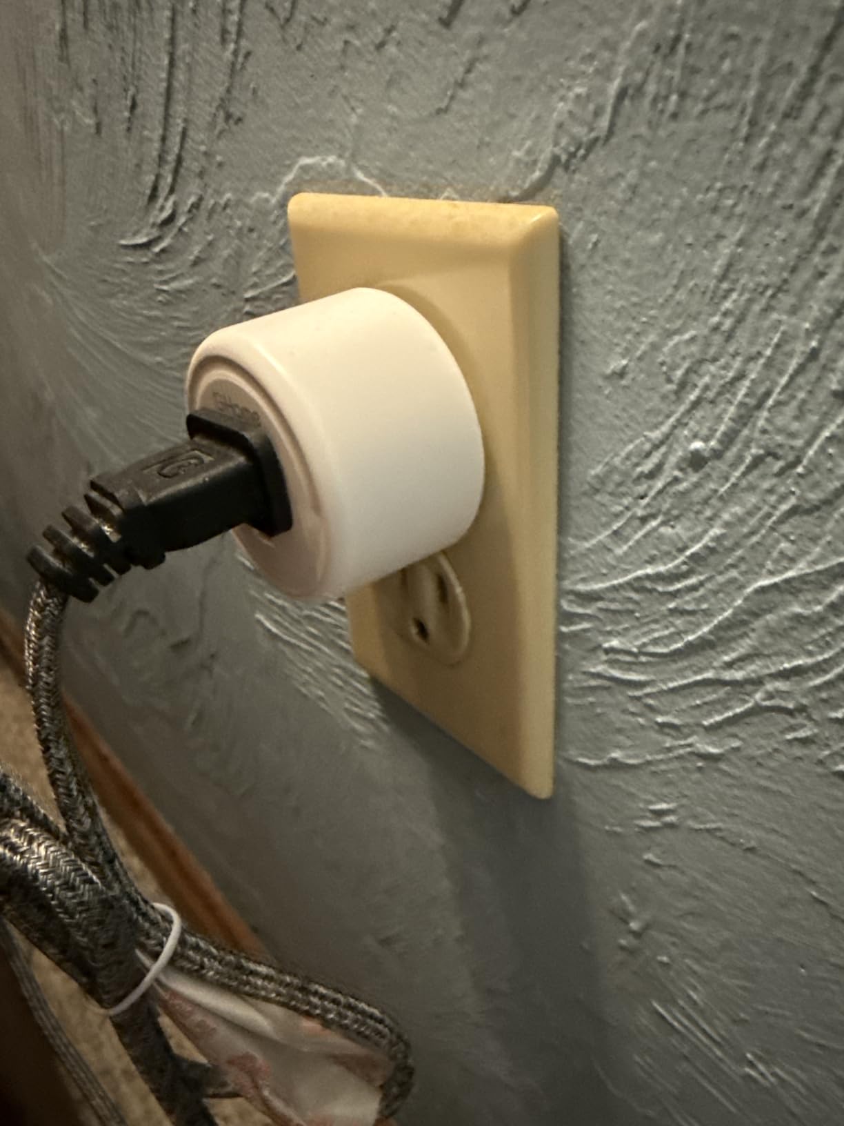 GHome Smart Plug, WiFi Smart Plugs Work with Alexa and Google Home, Smart Outlet Timer with APP Remote Control, 2.4GHz Wi-Fi Only, No Hub Required, ETL FCC Listed, White customer photo 1