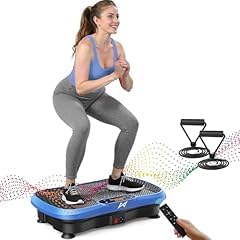 AXV Vibration Plate Fitness Platform Exercise Machine Vibrating Shaking Full Body Shaker Workout Vibrate Stand Shake Board Sport Gym for Weight Loss Fat Burner for Women Men customer photo 1