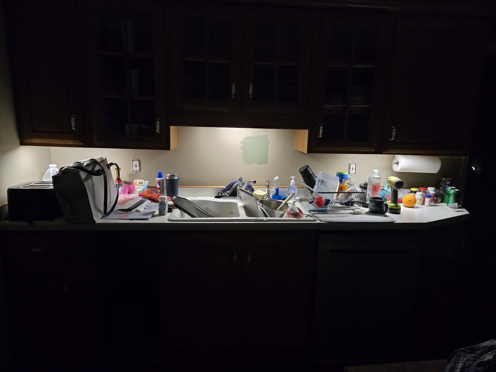 EZVALO 6-Pack Under Cabinet Lighting with Charging Station, 2000mAh Rechargeable Wireless Motion Sensor Lights, 3 Color Temps, Dimmable, Timer, Magnetic, with Remote Control for Kitchen, Closet, Stair customer photo 1