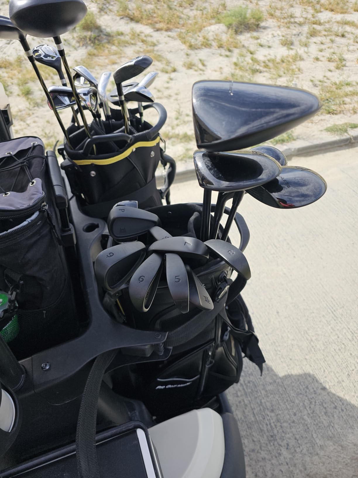 19 Piece Men's Complete Golf Club Sets - Ultra-Thin Face Titanium Driver (0.85+ COR), High COR Fairway Woods, Forged Irons, Precision CNC Milled Putter, with Stand Bag customer photo 1