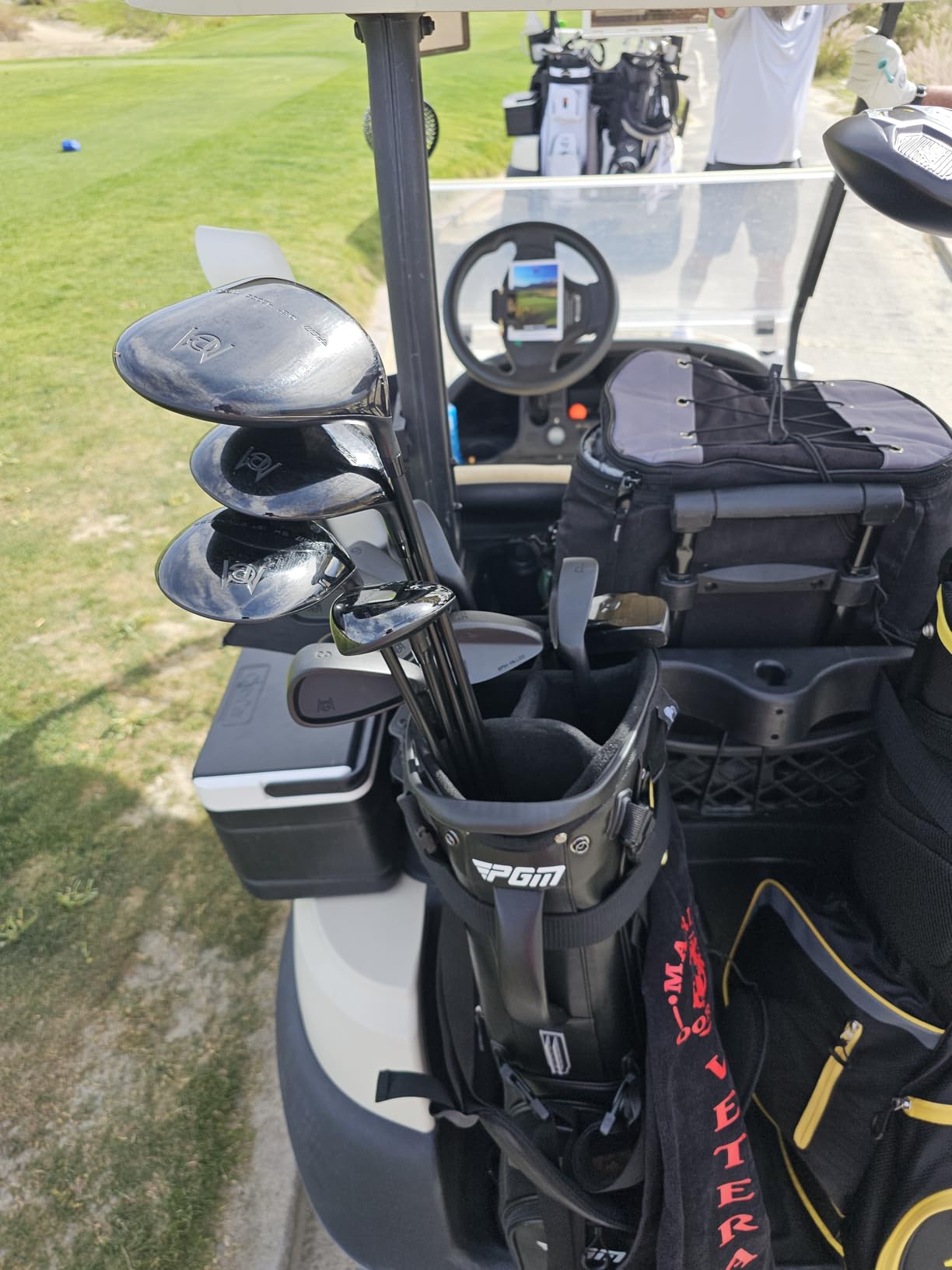 19 Piece Men's Complete Golf Club Sets - Ultra-Thin Face Titanium Driver (0.85+ COR), High COR Fairway Woods, Forged Irons, Precision CNC Milled Putter, with Stand Bag customer photo 2