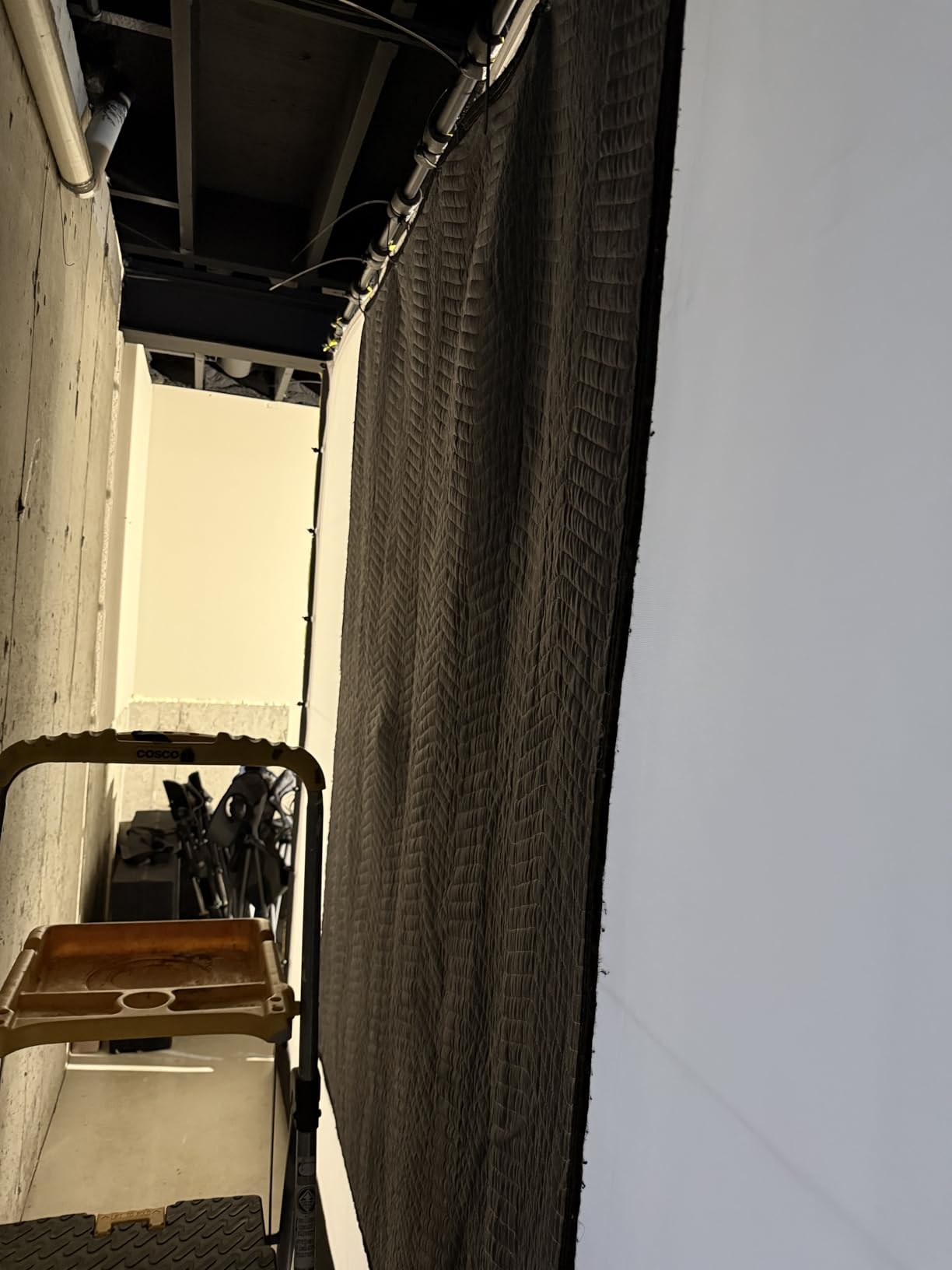 Complete Golf Simulator Enclosure Package - 4K-Ready Impact Screen with Blackout Cage, Projector Mount, Frame Poles, Side Shank Nets | Indoor & Garage Practice | Easy Setup | 12-Month Warranty customer photo 1