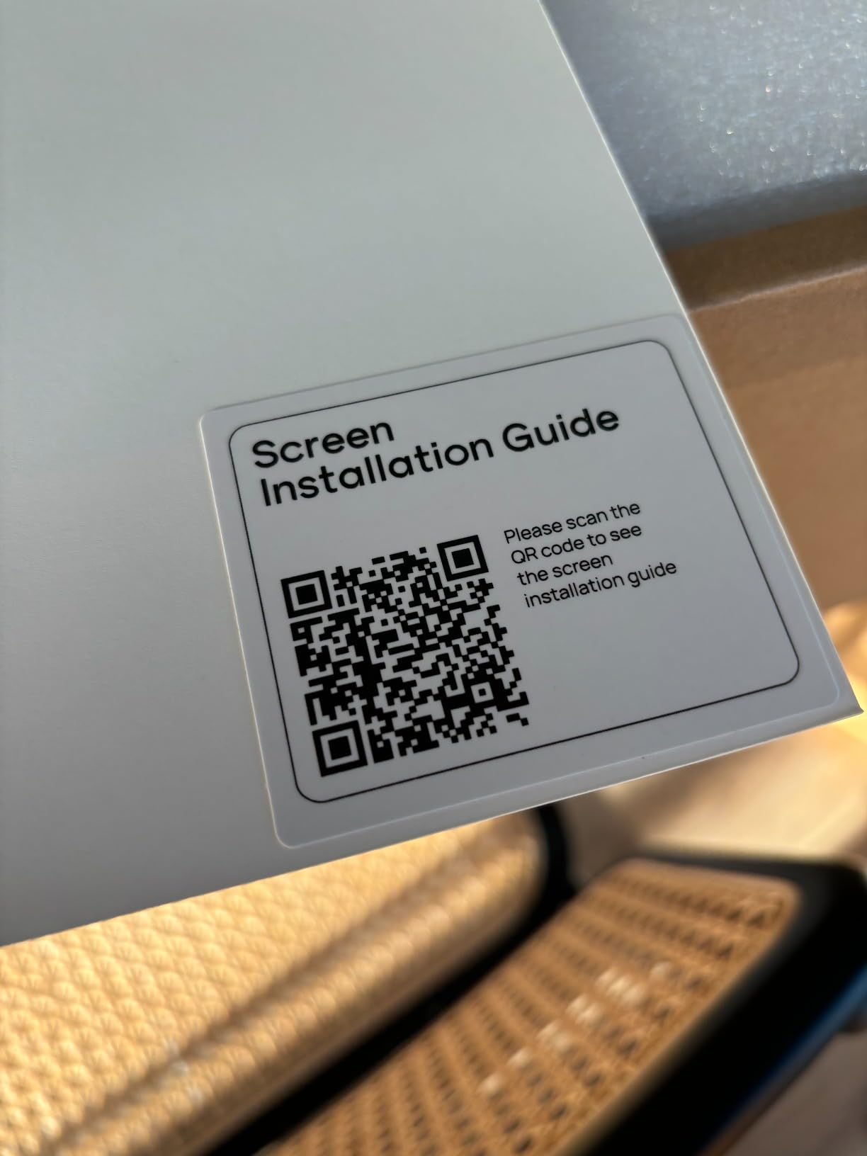 XGIMI AURA Series UST Laser Projector, Dolby Vision, IMAX Enhanced, 1,000,000:1 Dynamic Contrast Ratio, 0.177:1 Throw Ratio, Harman Kardon, 2300 Lumens AURA 2 ATV White customer photo 1