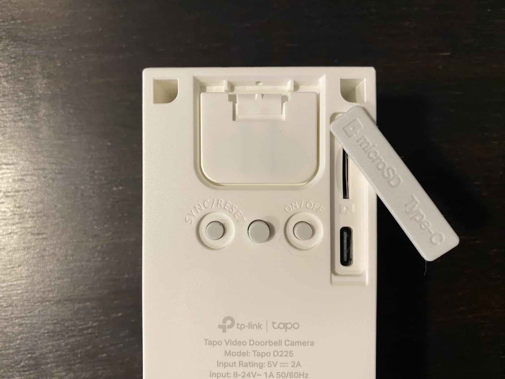 Tapo 2K Wireless Smart Video Doorbell with Chime - 160° Ultra-Wide View, Person Detection, Ring Call, 2-Way Audio, Subscription-Free Local Storage/Optional Cloud, Motion Only Alert, D210 customer photo 1