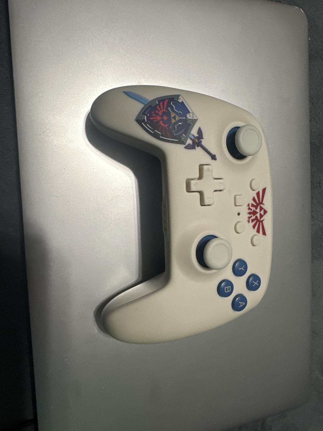 PowerA Wireless Controller for Nintendo Switch - Mario Joy, Switch Lite/Switch-OLED Model, Nintendo Switch 2, AA Battery Powered (Battery Included), Bluetooth, Motion Controls, Officially Licensed customer photo 1