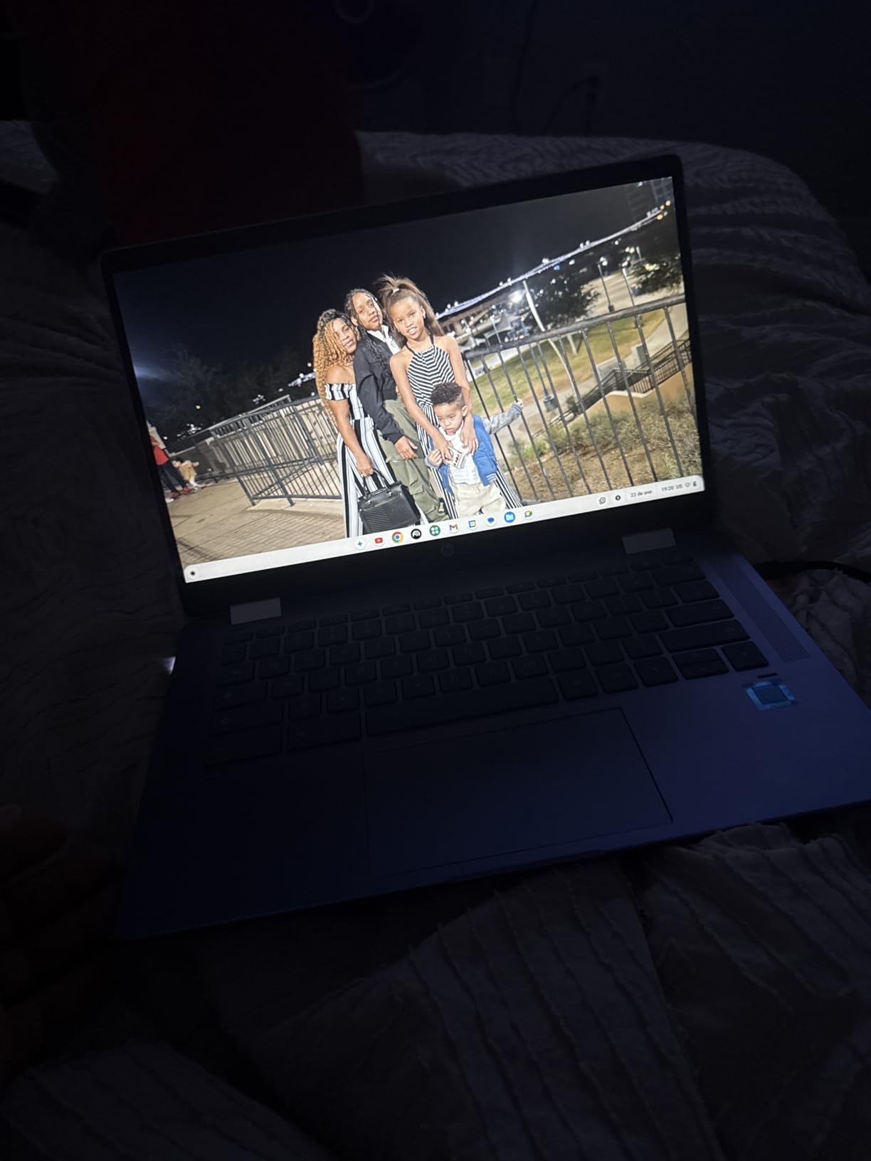 HP Convertible 2-in-1 Chromebook in Blue 14