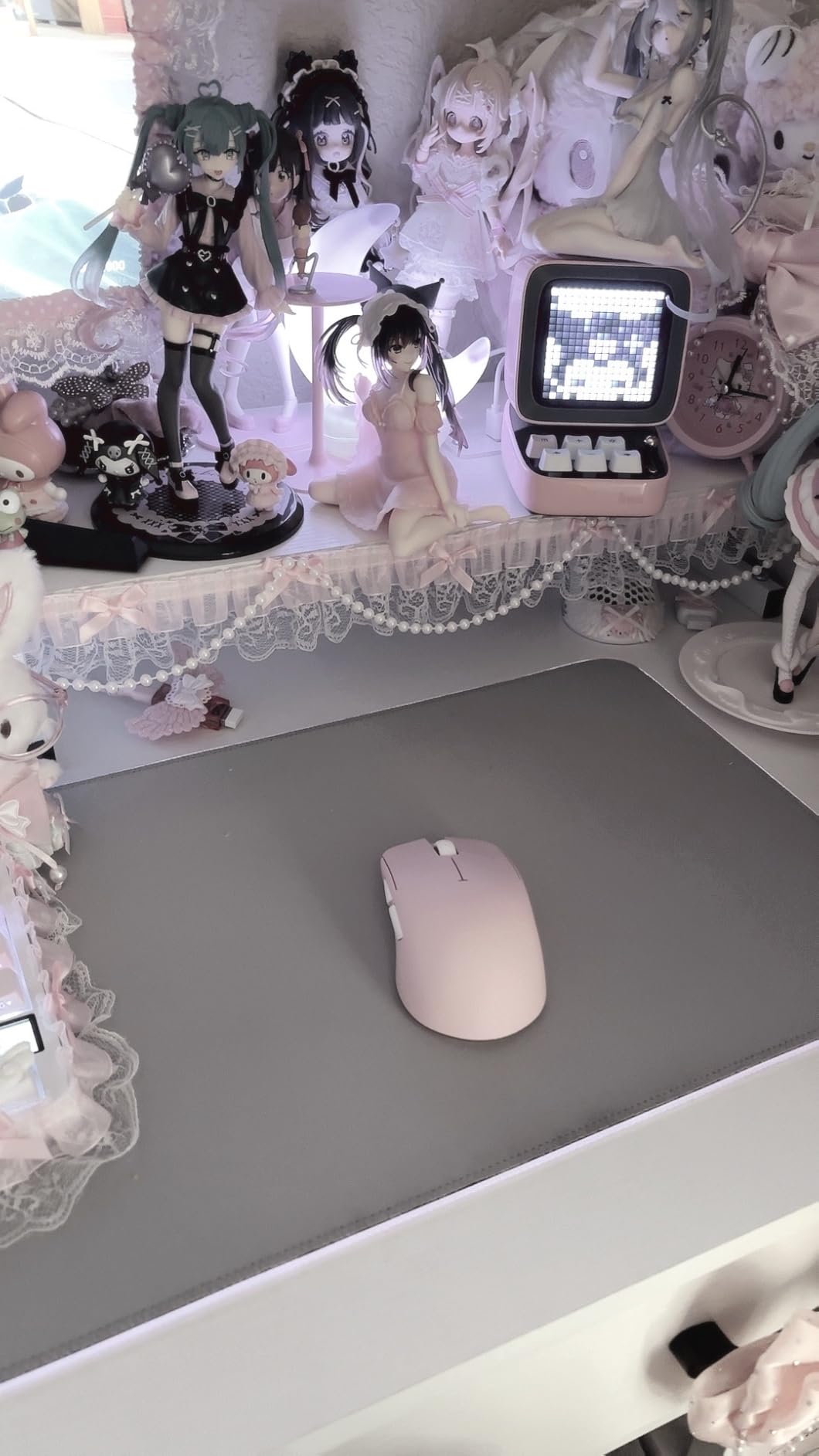 Lamzu Atlantis Mini Champion Edition Wireless Gaming Mouse, Ultra Lightweight 51g, Optical Switch, 30000 DPI, Symmetrical, MCU Nordic 52840, Dust-Proof Encoder, PAW3950 Sensor, 8K Compatible customer photo 2