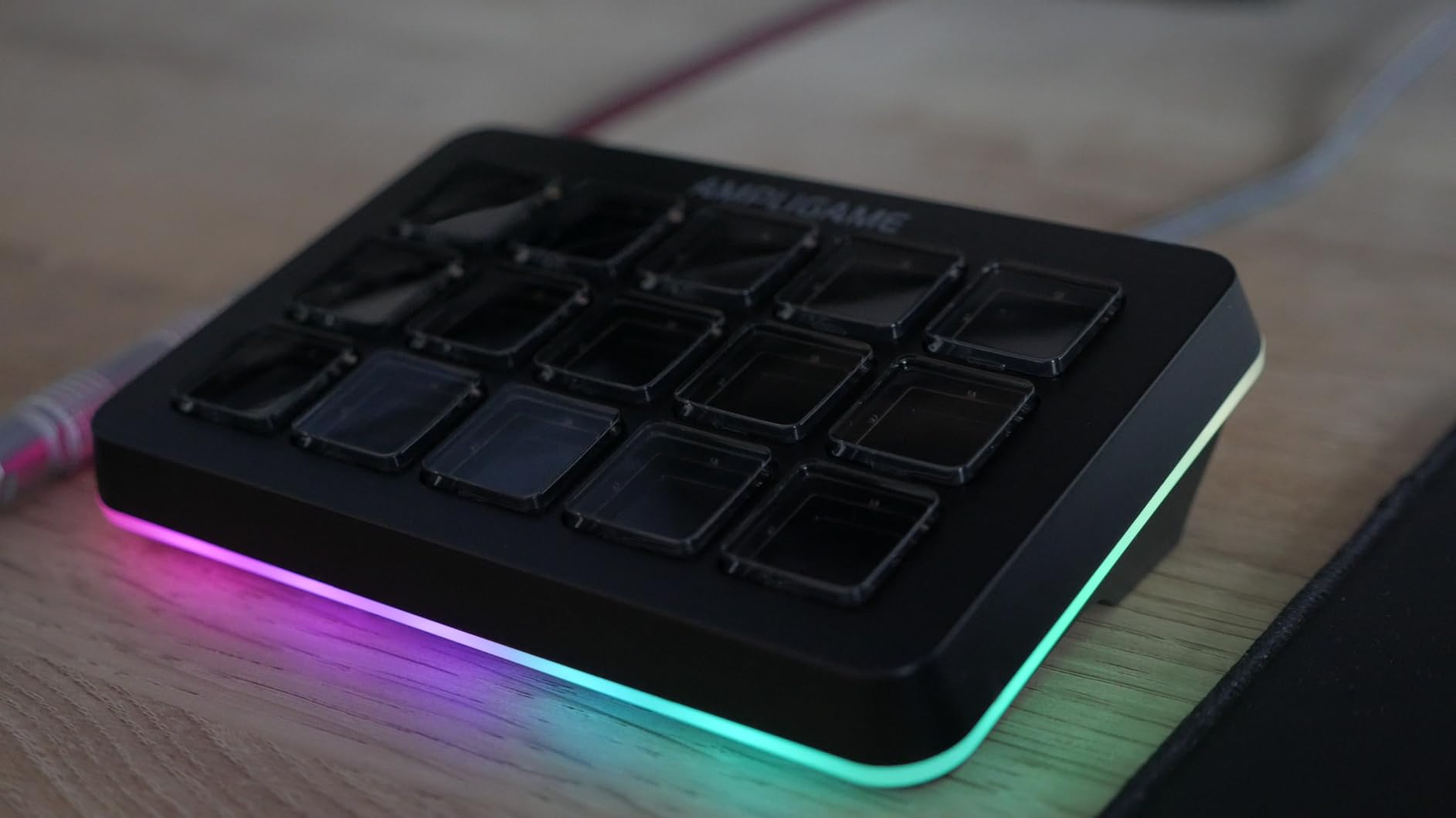 FIFINE AmpliGame Stream Controller with 15 Macro Keys, Streaming Keyboard with Trigger Actions in OBS/Twitch/YouTube/Streamlabs, Shortcut Buttons Keypad Works with Mac and PC-D6 customer photo 1