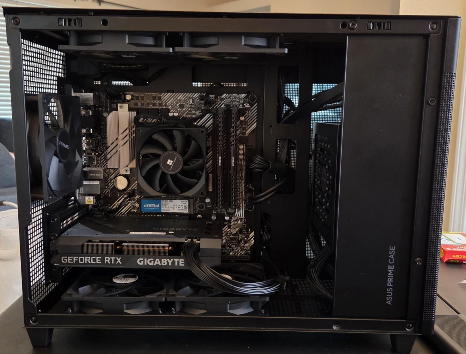 Thermalright 5 Pack TL-C12C-S CPU Fan 120mm ARGB Case Cooler Fan, 4pin PWM Silent Computer Fan with S-FDB Bearing Included, up to 1550RPM Cooling Fan (5 Quantities) customer photo 1