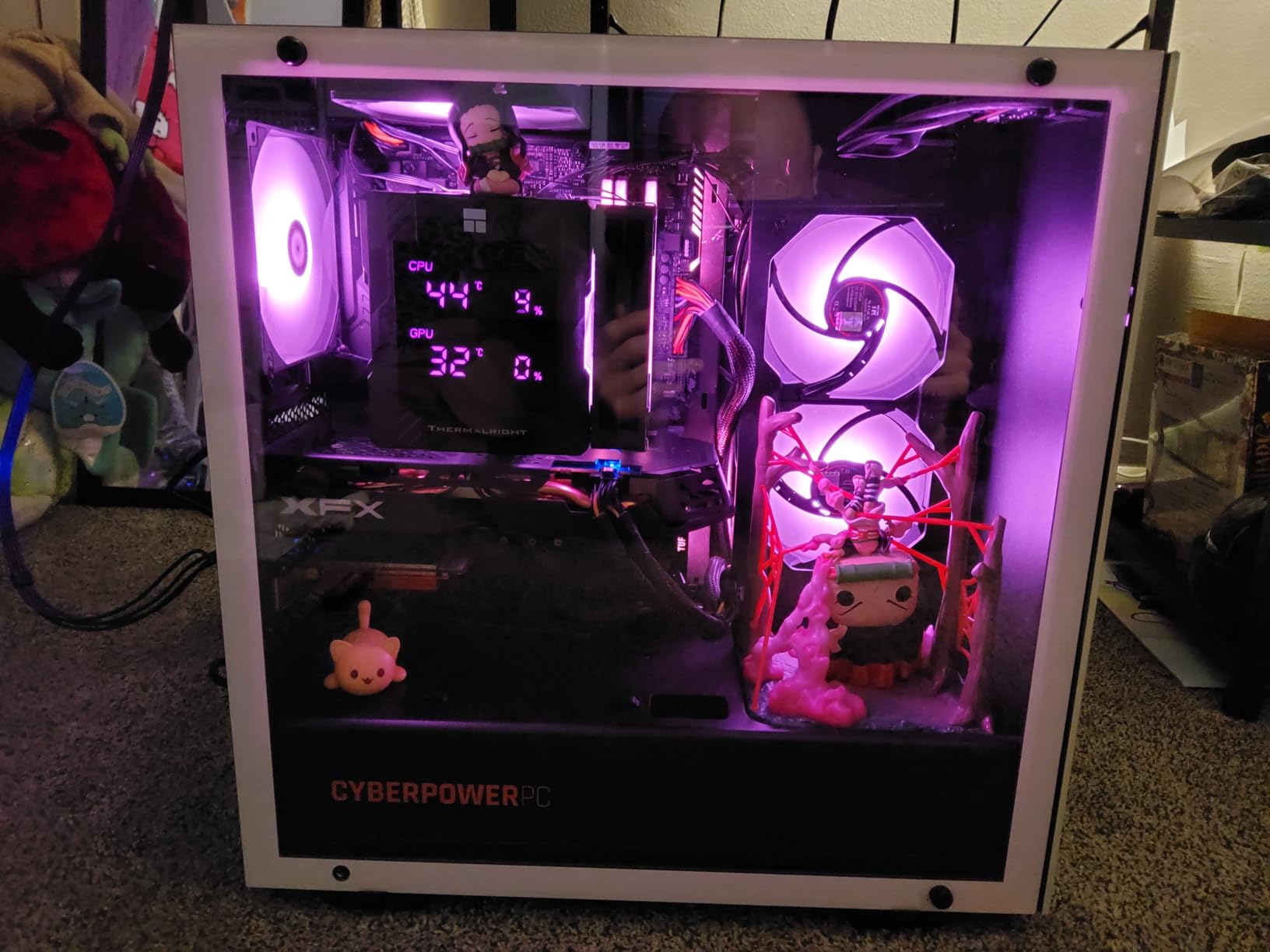 Thermalright 5 Pack TL-C12C-S CPU Fan 120mm ARGB Case Cooler Fan, 4pin PWM Silent Computer Fan with S-FDB Bearing Included, up to 1550RPM Cooling Fan (5 Quantities) customer photo 2