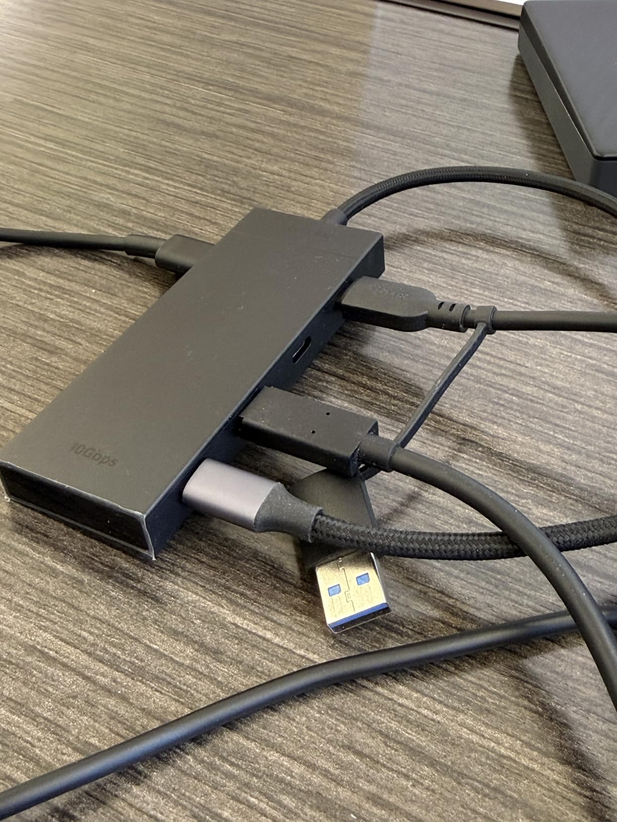 UGREEN Powered 100W 10Gbps USB C Hub - 5 in 1 Adapter with 4 USB-C, 100W PD Ports for MacBook/Air customer photo 2