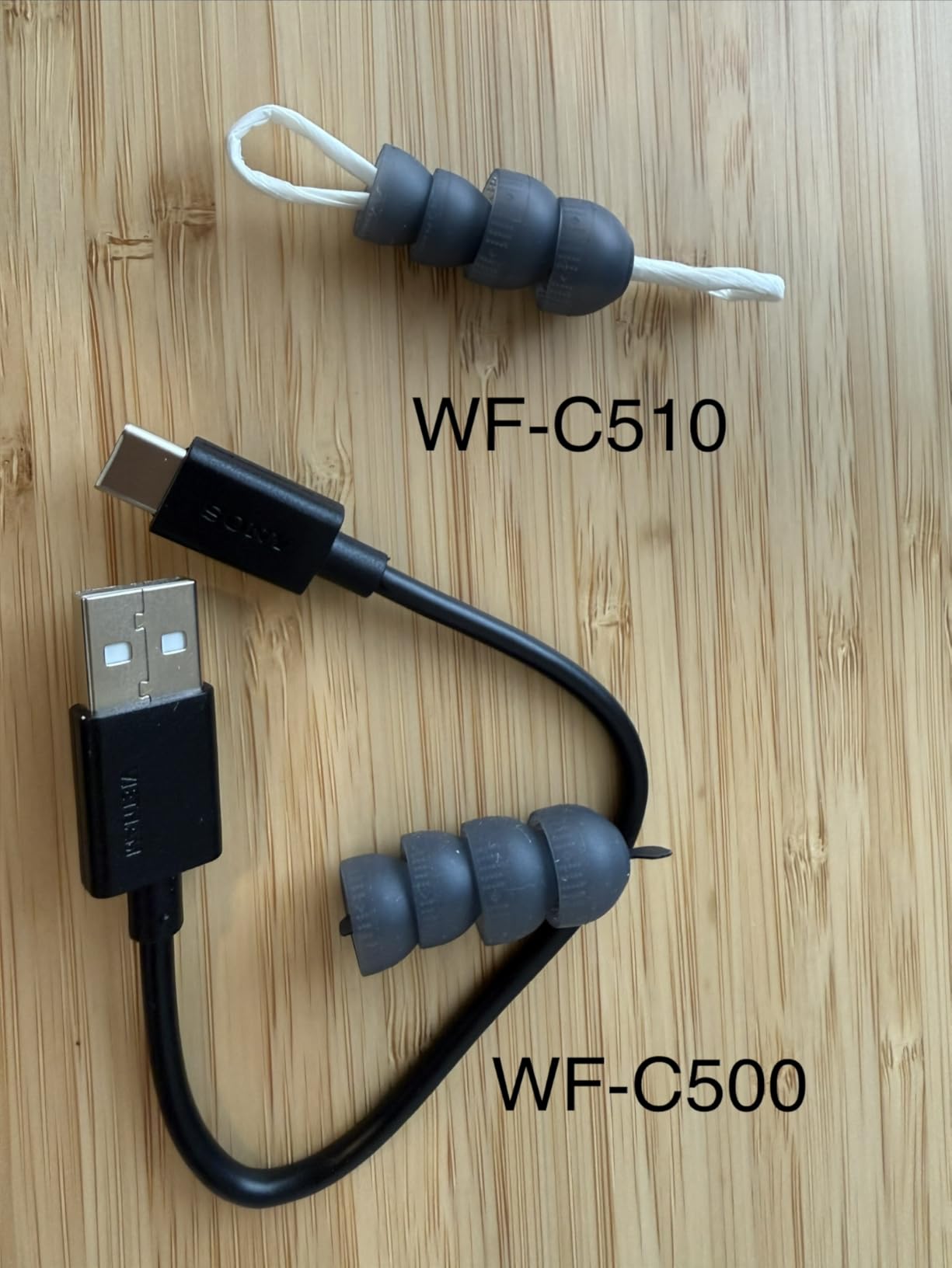 Sony WF-C510 Truly Wireless in-Ear Bluetooth Earbud Headphones with up to 22-Hour Battery, Multipoint-Connection, Mic and IPX4 Water Resistance, Butter Yellow customer photo 1