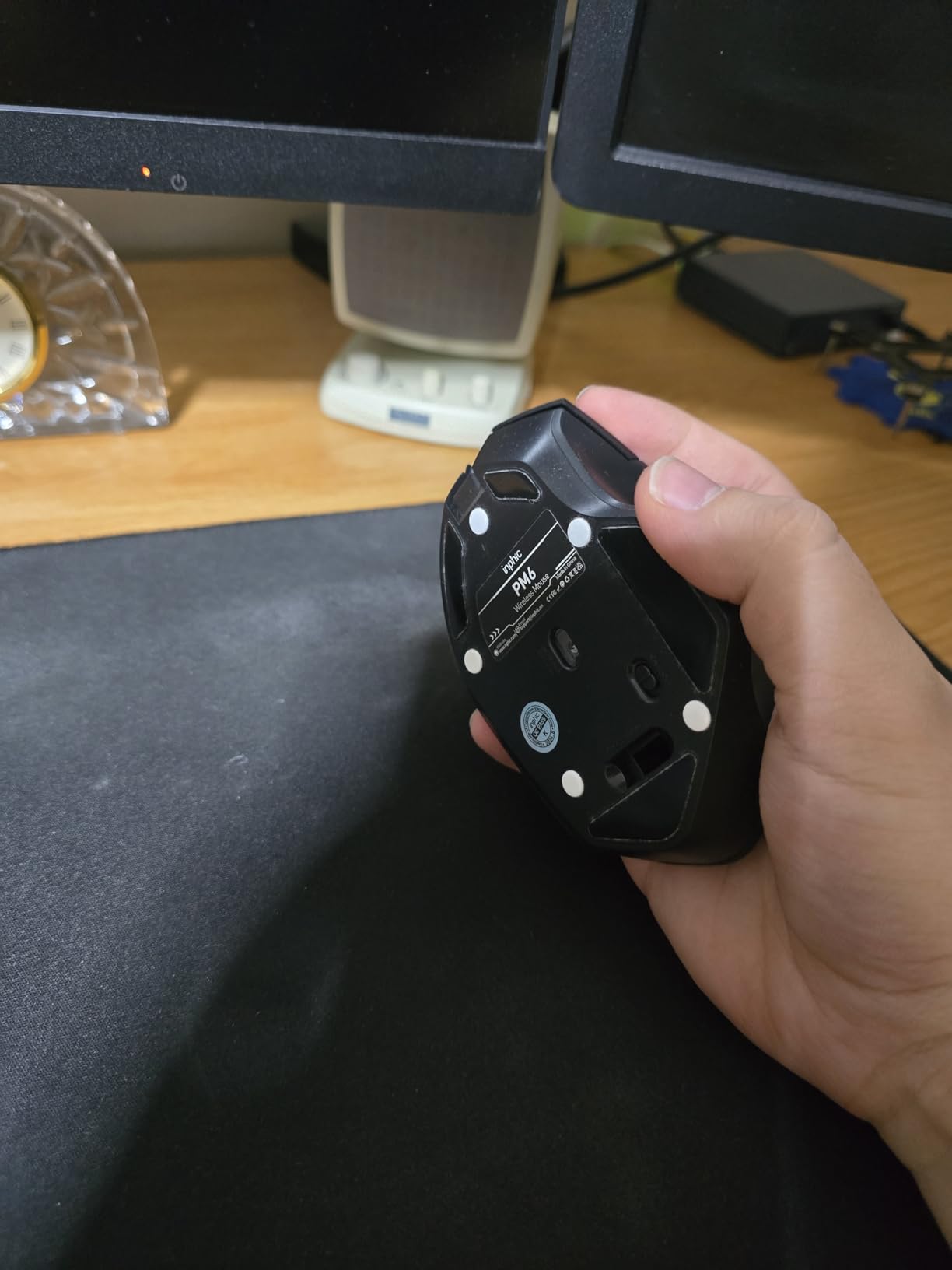 Hystar Aero Glides | 40 Dot Mouse Skates for Glass Mousepad | High-Density PTFE | Rounded and Polished for Quiet Use customer photo 1