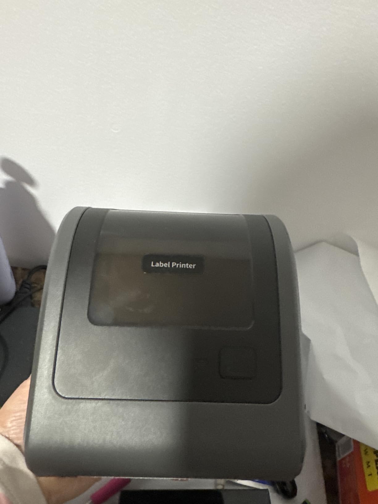 Bluetooth Shipping Label Printer 4x6, D450BT Thermal Label Printer for Shipping Packages, Thermal Printers for Small Business, Compatible with Android, iPhone, Windows, macOS, Tiktok, UPS customer photo 1