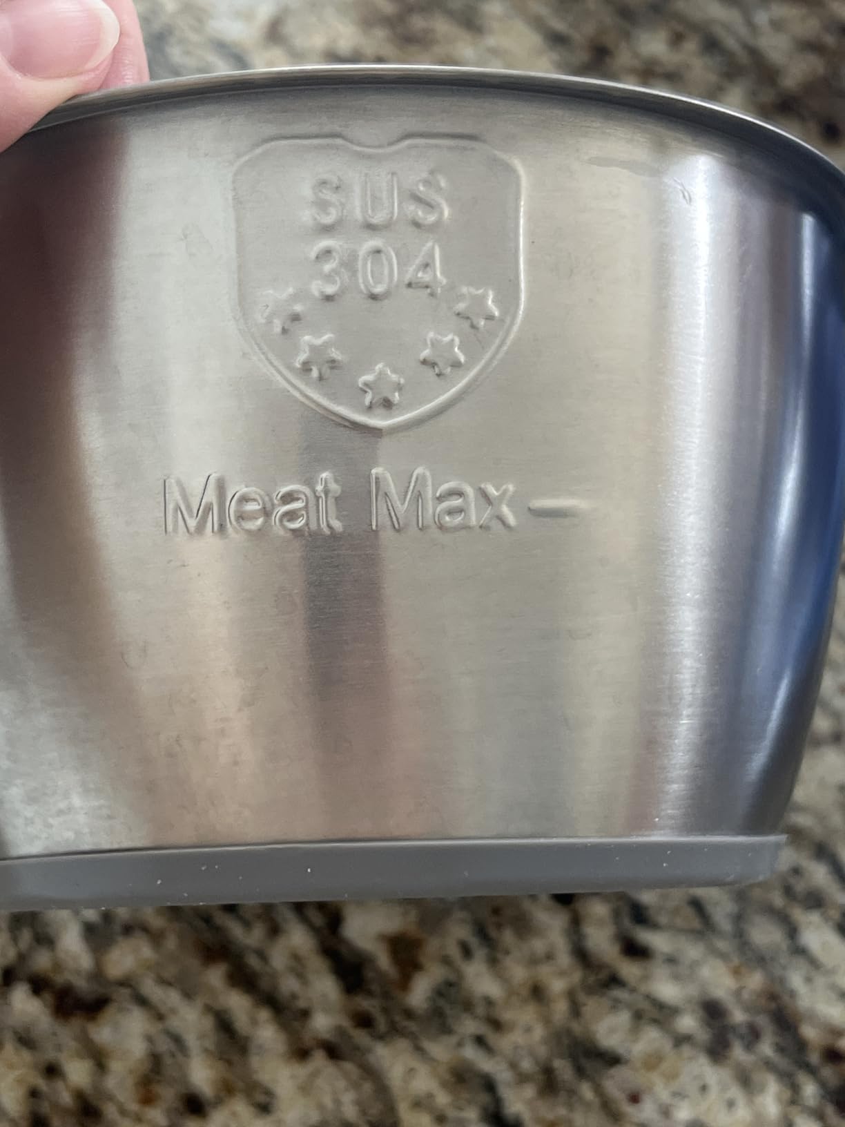 Ganiza Food Processor, 2-Speed Food Chopper Meat Grinder with 8 Cup Stainless Steel & 8 Cup Glass Bowls, Upgraded Button & Smart Overheat Protection Light - Includes Clean Brush, 2 Sets of Blades customer photo 1