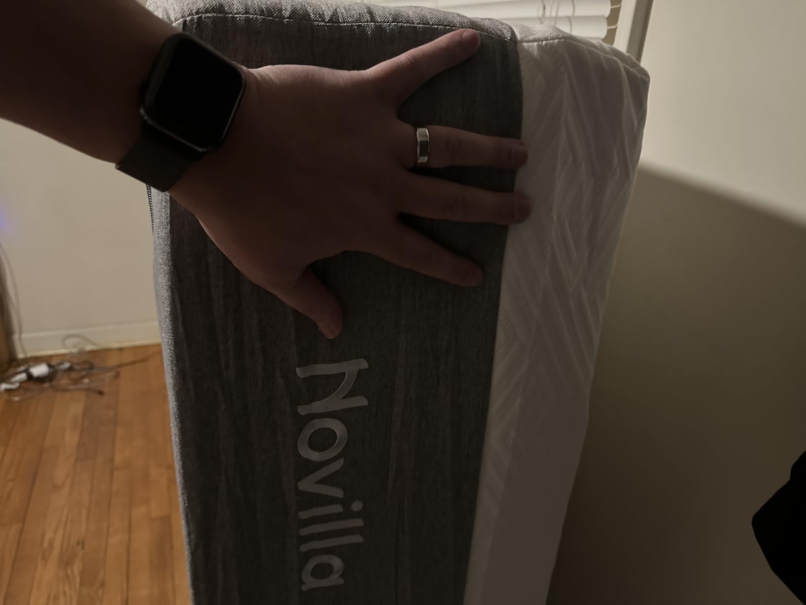 Novilla Twin XL Mattress, 10 Inch Gel Memory Foam XL Twin Mattress for Cool Night & Pressure Relief, Medium Plush Mattresses in a Box, Bliss customer photo 2