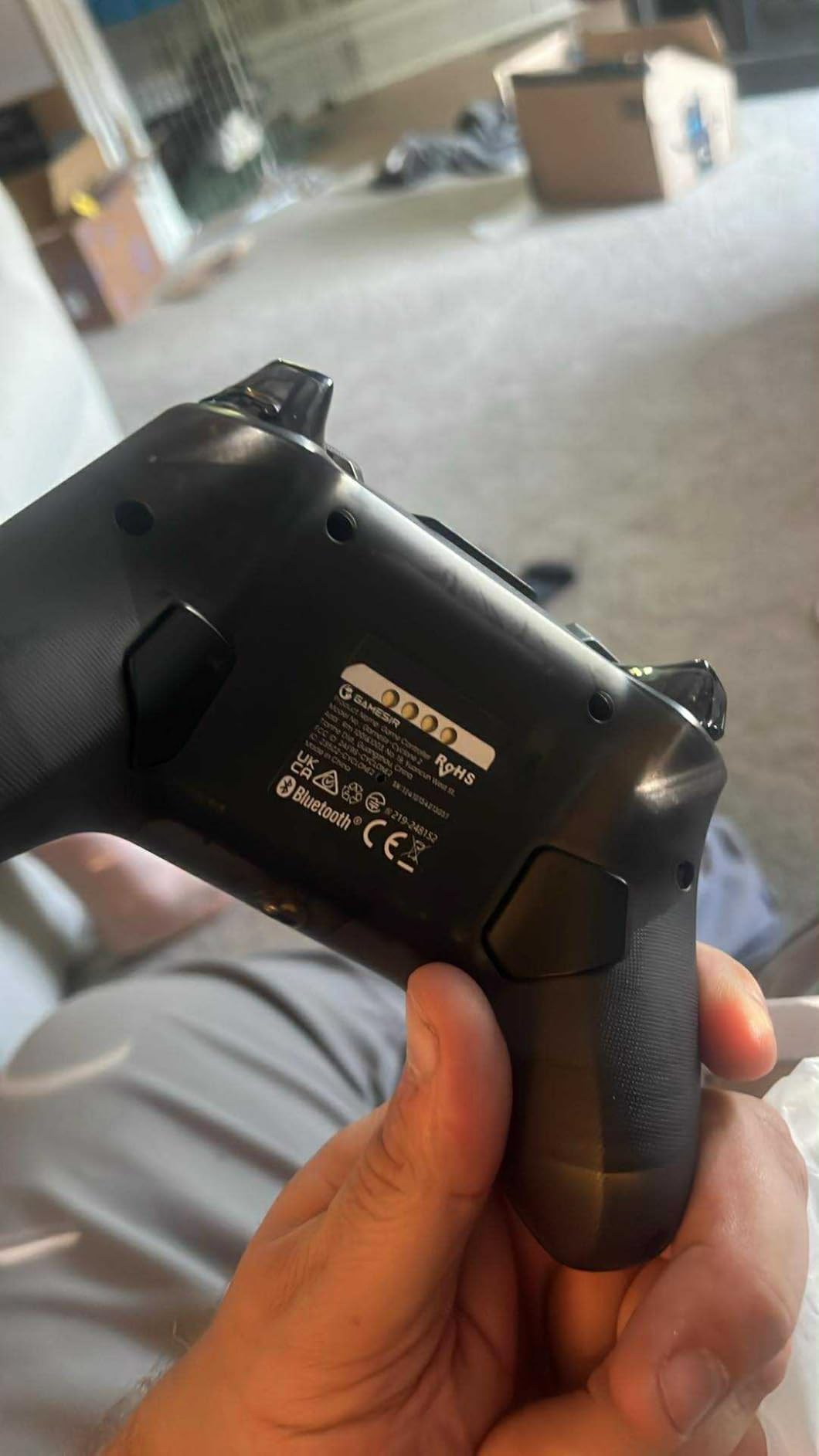 GameSir Cyclone 2 Wireless Controller - 1000Hz Polling Rate, TMR Joysticks, Hall/Micro 2-in-1 Triggers for PC/Switch/Switch 2/Android/iOS, PC Gaming Controller with Charging Dock (Black) customer photo 2