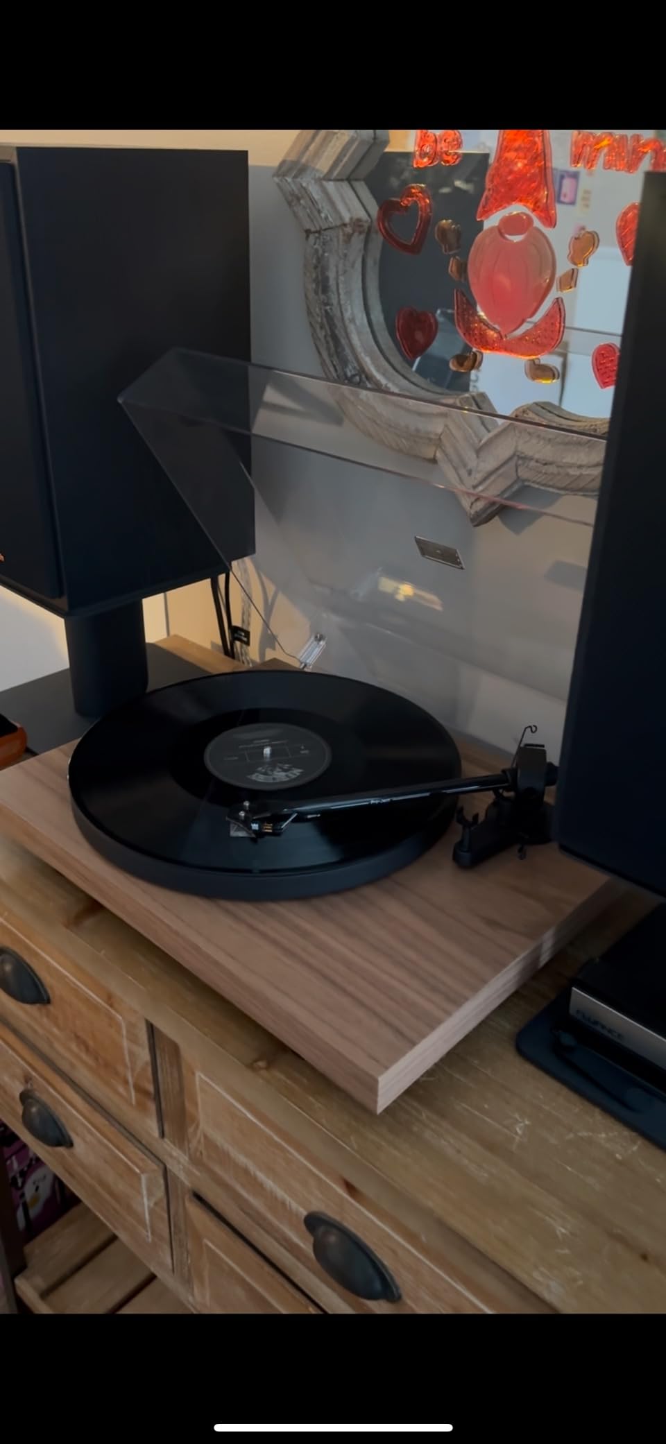 Pro-Ject Debut EVO 2, Next Generation Audiophile Turntable with Carbon Fiber tonearm, Electronic Speed Selection and pre-Mounted Pick it MM EVO Cartridge, Made in Europe (Black Satin) customer photo 2