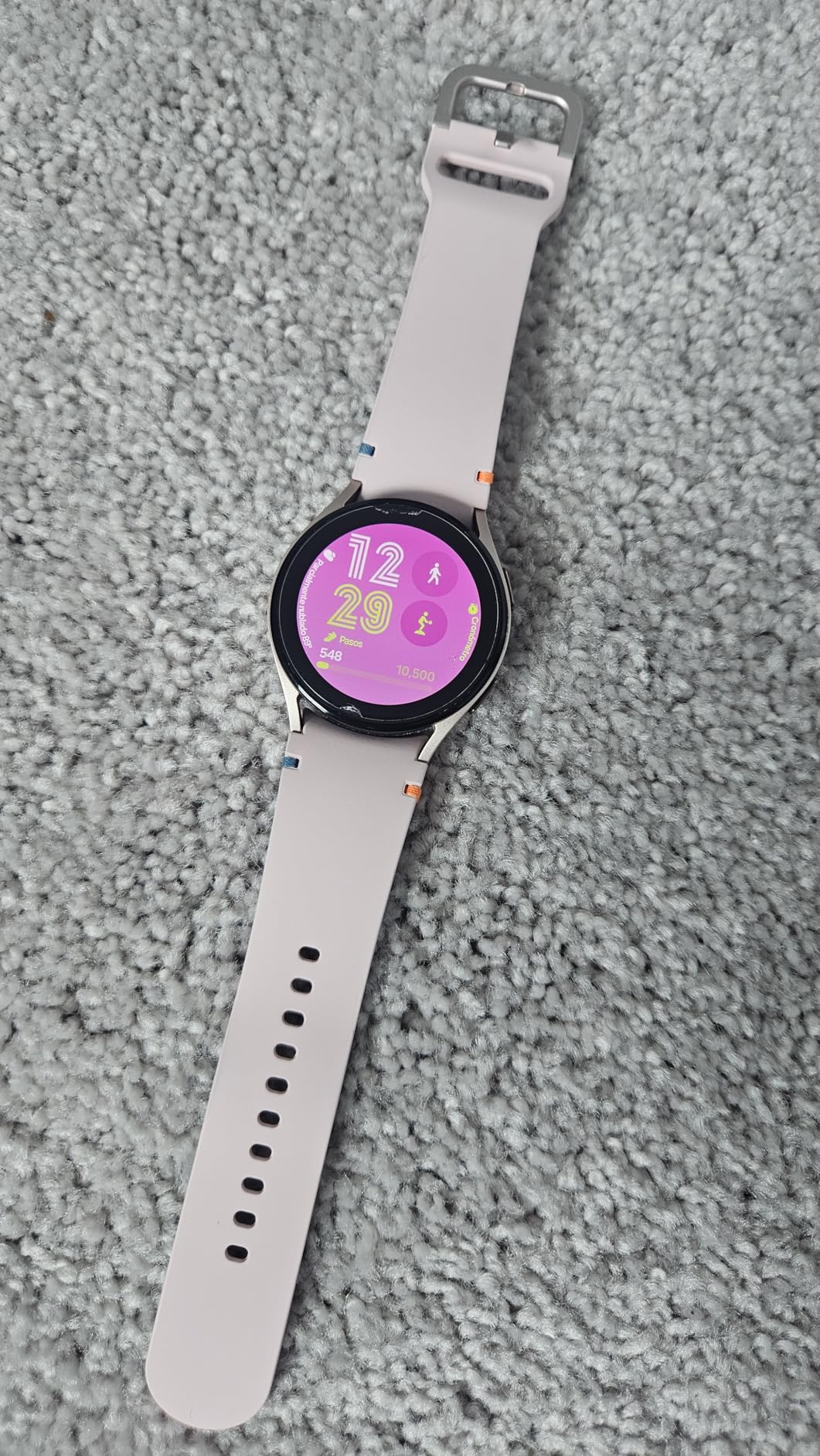 Galaxy Watch FE 40mm LTE AI Smartwatch w/Fitness Tracking, BIA Sensor, Personalized HR Zones, Heart Rate Tracker, Sleep Monitor, 2024, Silver [US Version, 1Yr Manufacturer Warranty] customer photo 2