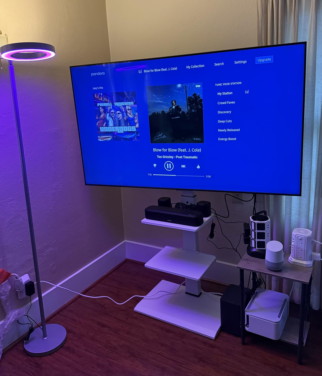 ULTIMEA 5.1ch Sound Bar with Dolby Atmos, Surround Sound System for TV, App Control, Home Theater Sound System, TV Soundbar with Subwoofer, 2 Surround Speakers, HDMI eARC/Opt/AUX/BT, Aura A50 Pro customer photo 1