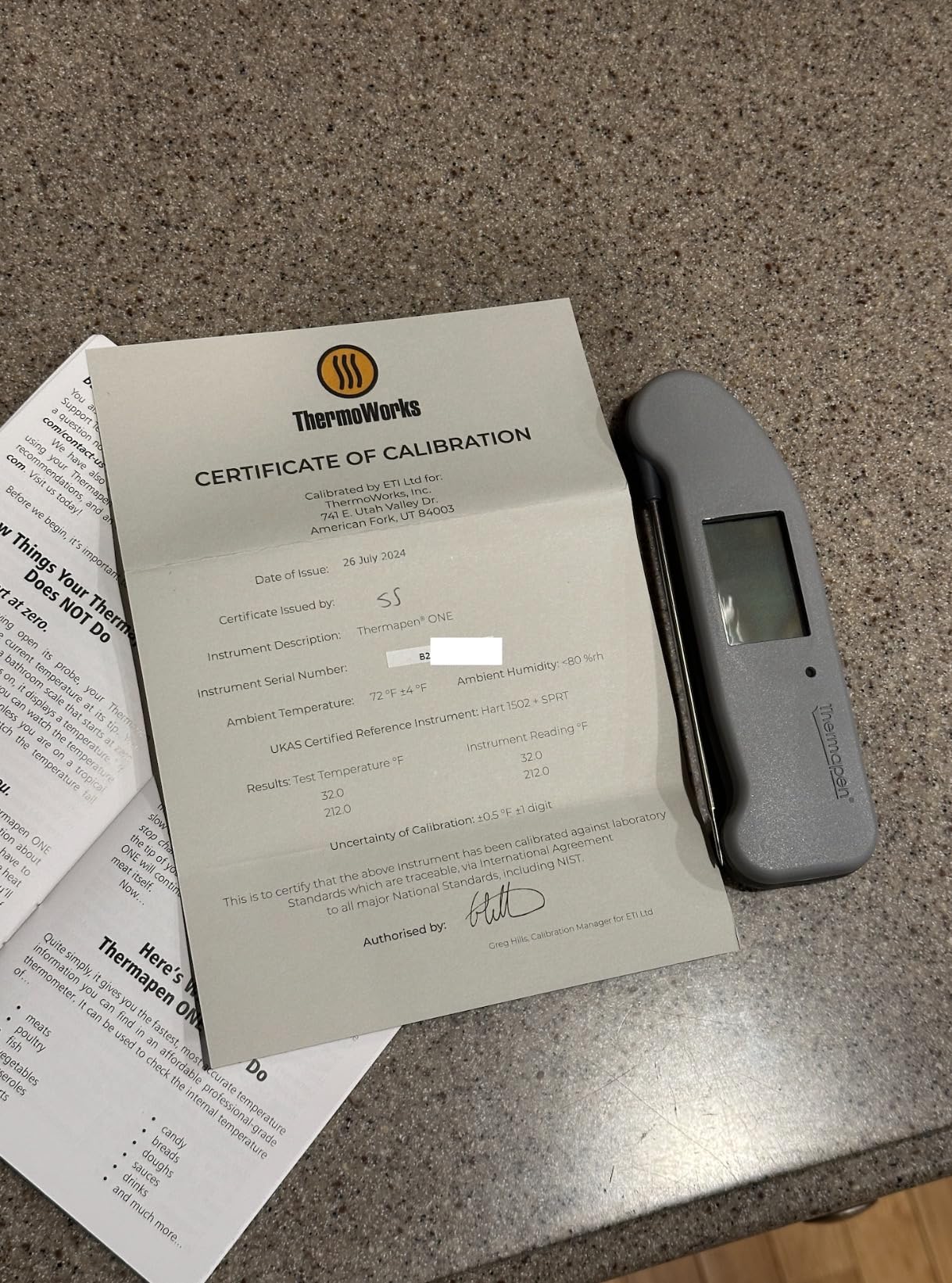 ThermoWorks Thermapen ONE, No. 1 Recommended Instant-Read Thermometer - Cayenne Pepper Red customer photo 1