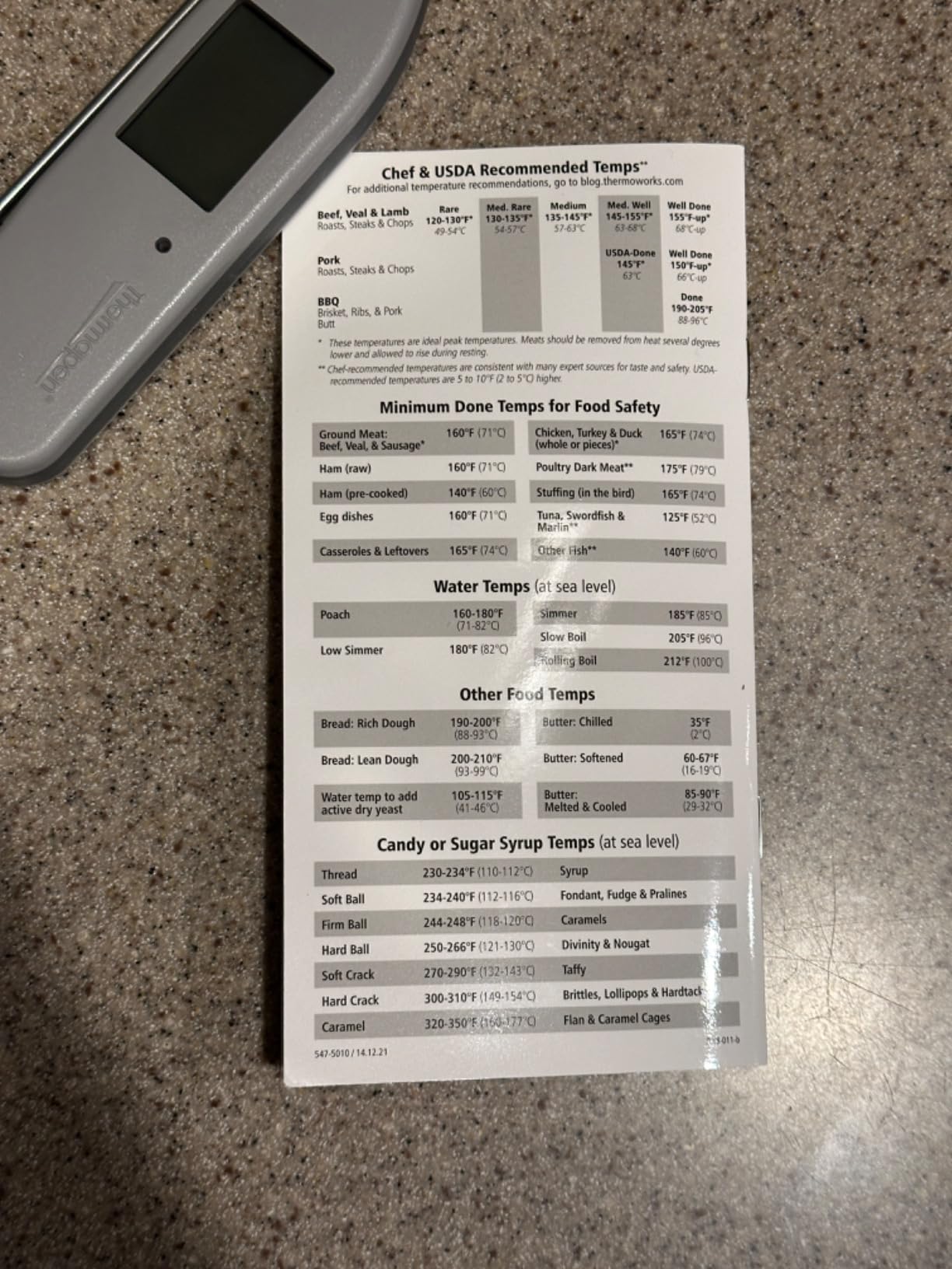 ThermoWorks Thermapen ONE, No. 1 Recommended Instant-Read Thermometer - Cayenne Pepper Red customer photo 2