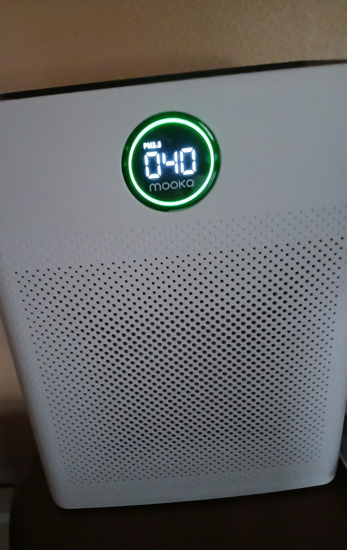 Air Purifiers for Home Large Room up to 2200sq.ft, MOOKA Air purifier for Home Pets with Washable Filter, PM 2.5 Display Air Quality Sensor Air Cleaner for Bedroom, Dorm room, Pets, Office PR1 (White) customer photo 2