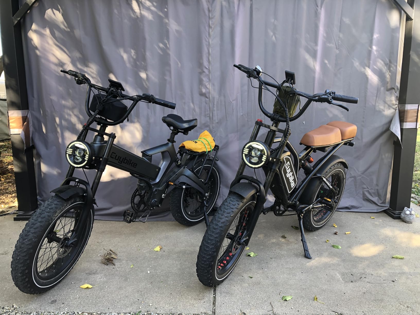 EUY 1500W Peak Electric Bike for Adults, 48V 20Ah Removable Battery Max Range 80Miles & 30MPH Electric Bicycle, 20''×4.0