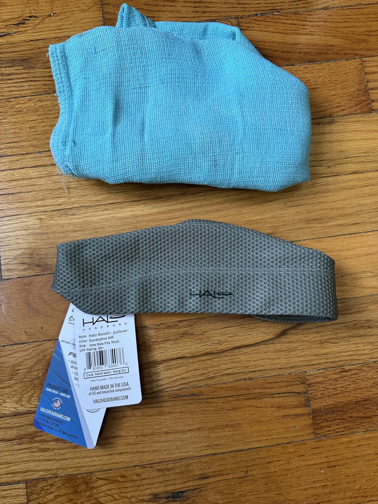 Halo Headband AIR Series-Bandit - 4 inch Wide Pullover Sweatband for Men and Women- Keeps Hair in Place and Sweat Off Your Face customer photo 1