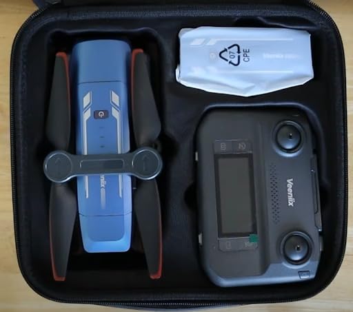 V11PRO Drone with 8K Camera for Adults, 3-Axis Gimbal Drones with 4K/30fps Video, 48 Million Pixels, 80min Flight Time with 2 Batteries, 6KM Video Transmission Quadcopter, Professional Drone customer photo 1