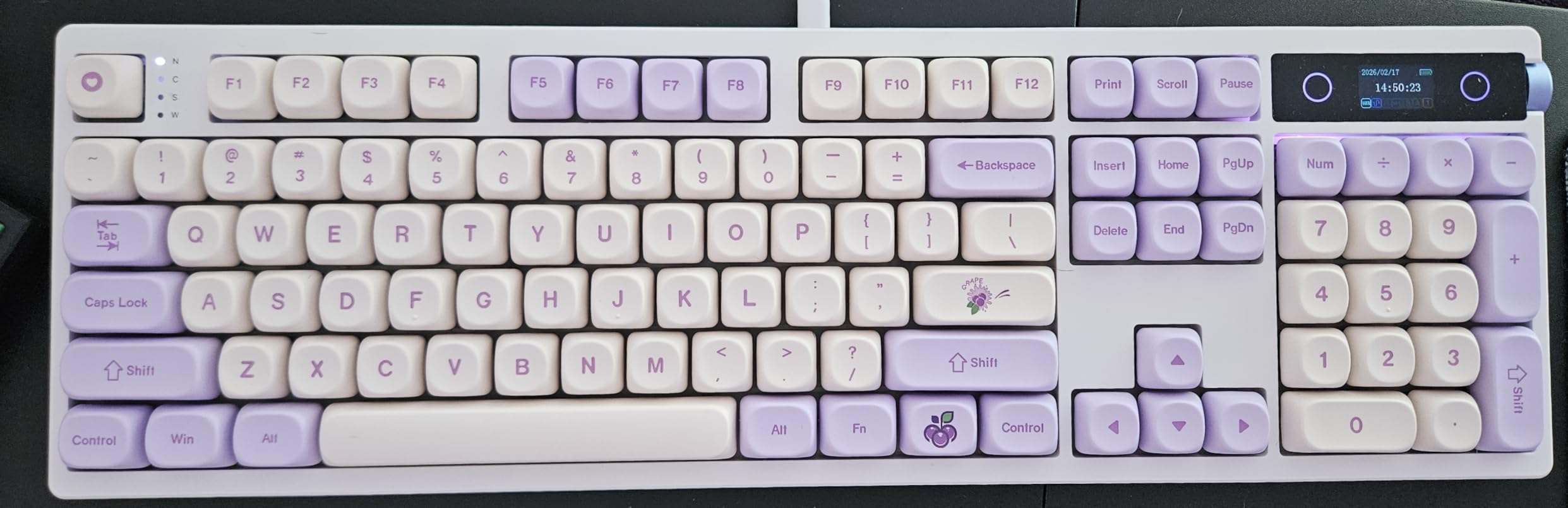 OHY XVX MOA Profile Matcha Panda PBT Dye-Sub Keycaps Set, 143-Key Green & Creamy Keycaps for Mechanical Keyboards (Compatible with 61/64/68/84/87/100/104/108 Cherry MX Switches) customer photo 1