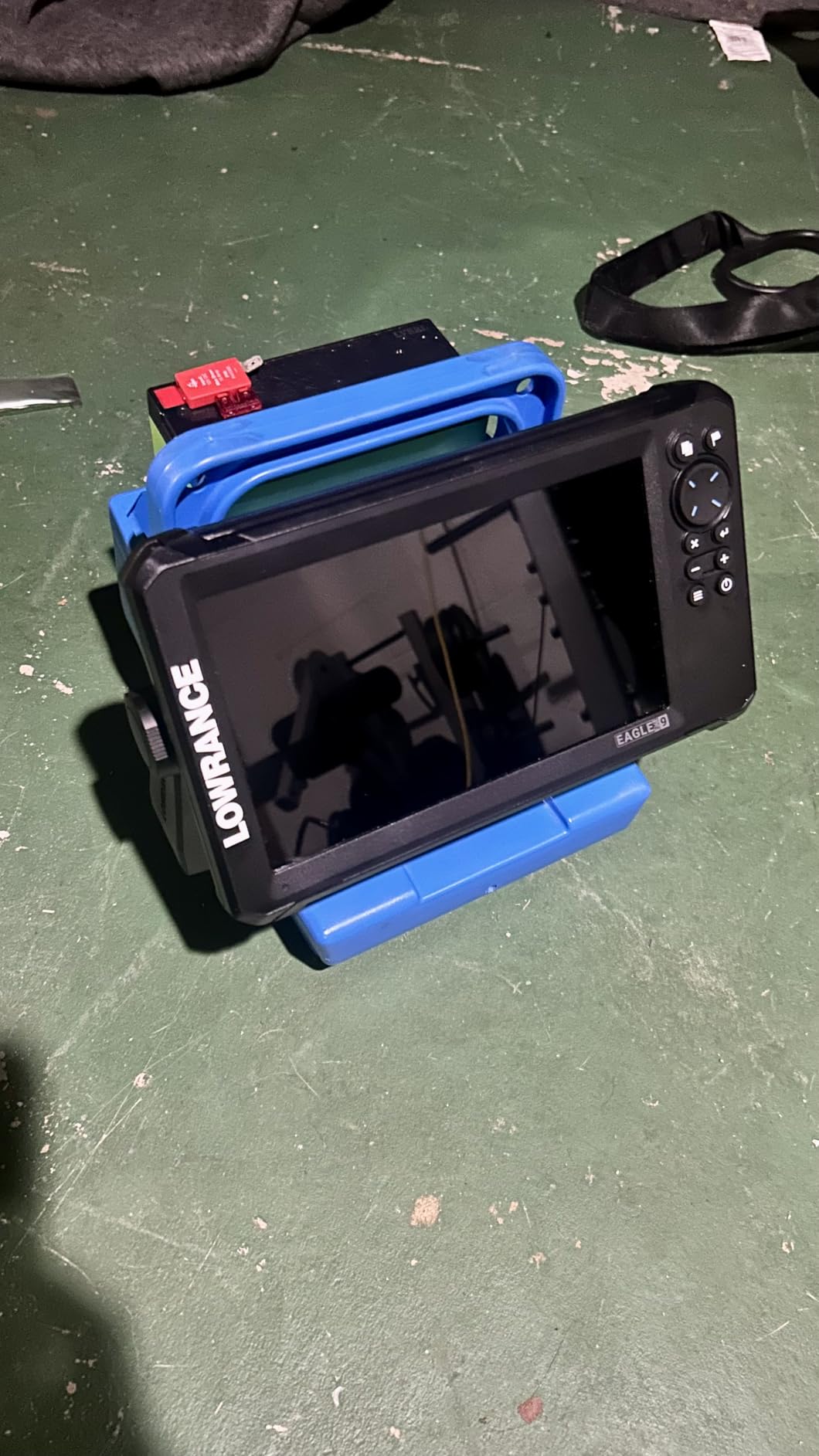 Lowrance Eagle Eye 9 inch Fishfinder with Live Sonar, Chirp Sonar and DownScan with Fish Reveal customer photo 2