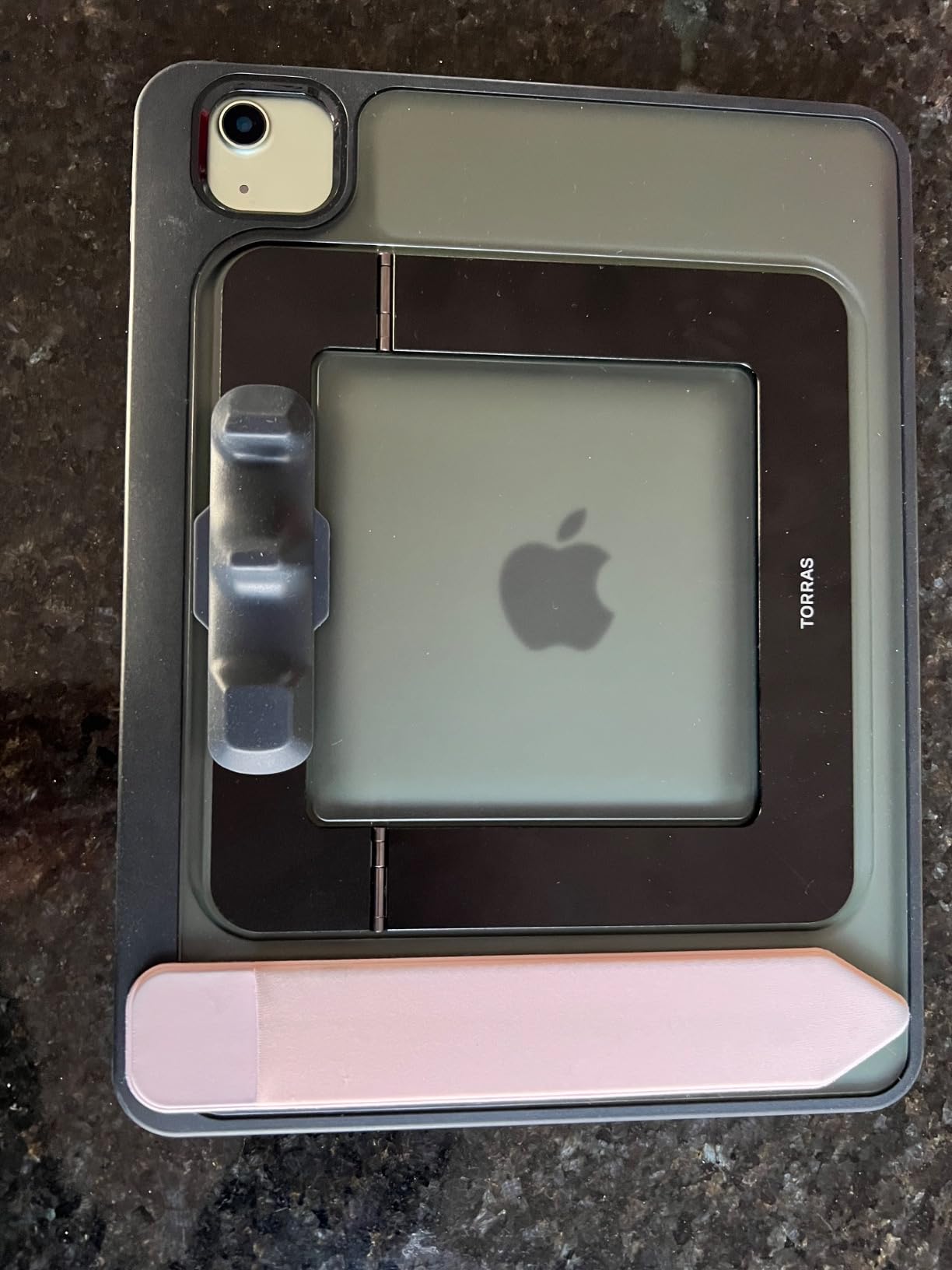 Gaming Handle for iPad, [Washable & Reusable] Anti-Slip Silicone Gamepad Grip, Multi-Finger Triggers Operation Tablet Game Controller for PUBG/Knives Out/Rules of Survival customer photo 2