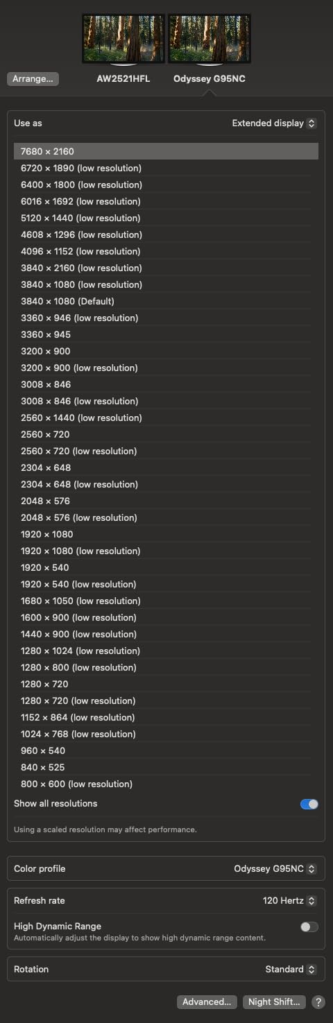 Cable Matters [VESA Certified] 40Gbps Unidirectional USB C to DisplayPort 2.1 Cable - 6.6ft, Supports DP40, 8K@120Hz / 4K@480Hz (Thunderbolt 4 to DisplayPort Cable) - Not for Portable USB-C Monitor customer photo 1