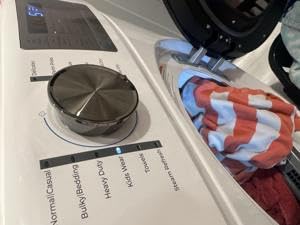 Kenmore 8.0 cu. ft. Front Load Electric Dryer with Wrinkle Guard & Accela Steam to Reduce Wrinkles, Static & Odors - Smart Sensor Drying - LED - ENERGY STAR Certified - Metallic Silver customer photo 1