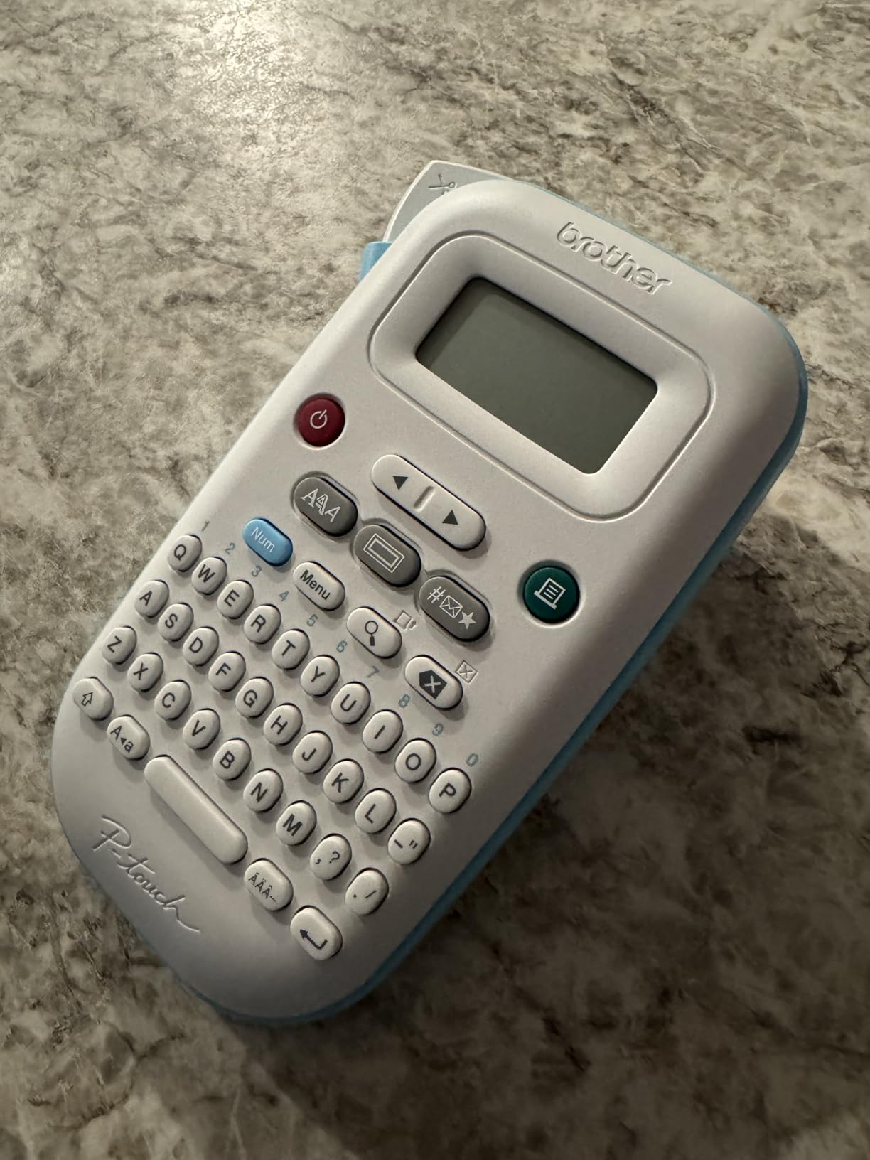 Brother P-Touch PT-N10 Personal Handheld Label Maker, Portable and Prints, P-Touch Btag ~1/2 inch (12mm) Wide Color Personalized Label Tapes customer photo 1