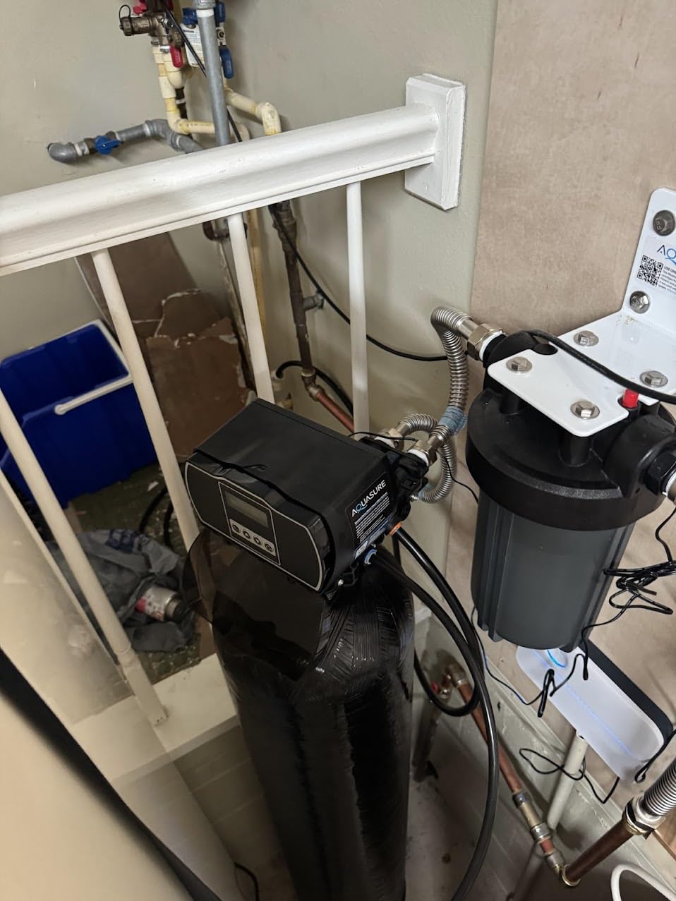 Aquasure Harmony Series 72,000 Grains Whole House Water Softener w/High Efficiency Digital Metered Control Head customer photo 2