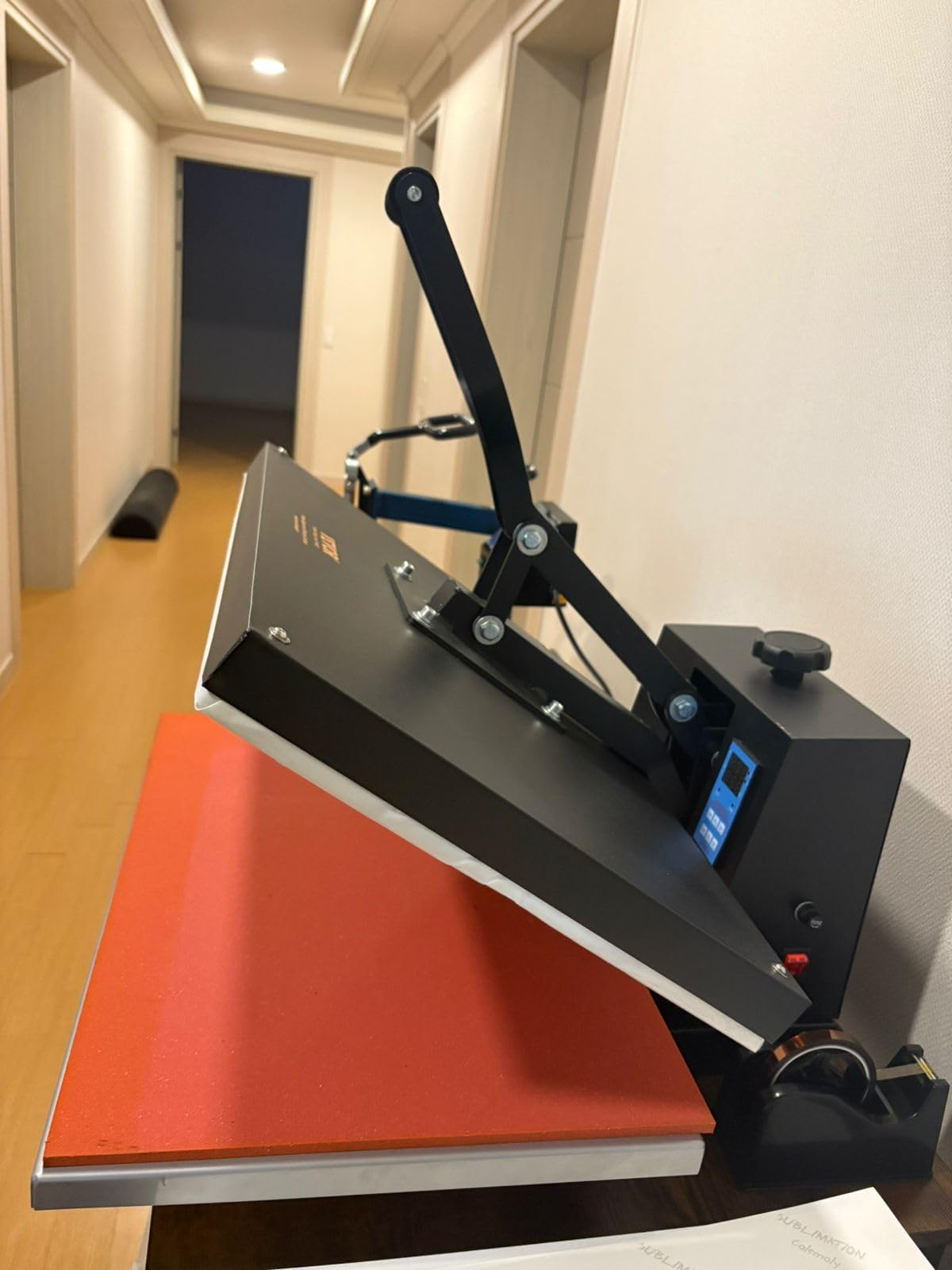 VEVOR Heat Press 16x24, 1700W Power Heat Press Machine, Fast Heating, High Pressure Heat Press Machine for T-Shirt, Digital Industrial Sublimation Printer for Heat Transfer Vinyl, Easy to Use, Black customer photo 2