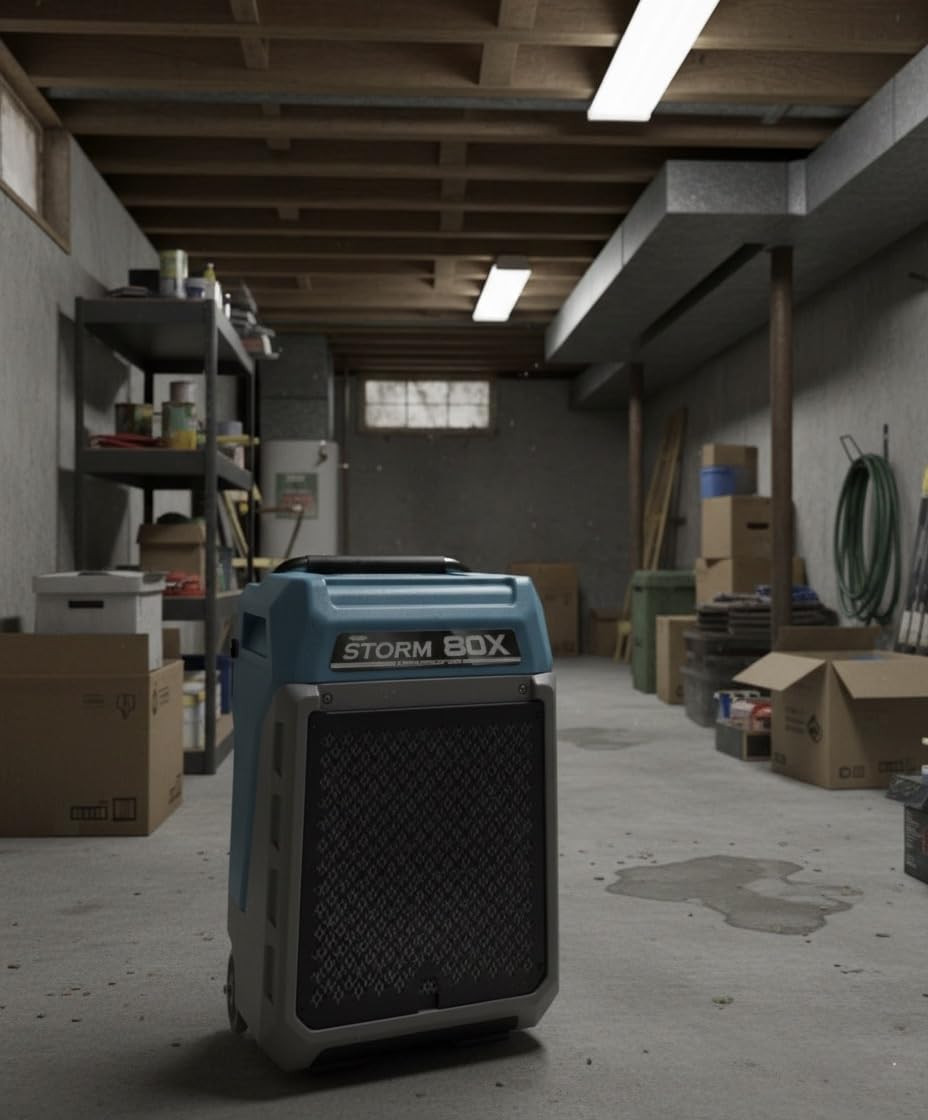 ALORAIR LGR Commercial Dehumidifier with Pump & Drain Hose, Portable Industrial Dehumidifiers with Wheels for Water Damage Restore, Basement, Garage, 5 Years Warranty customer photo 2