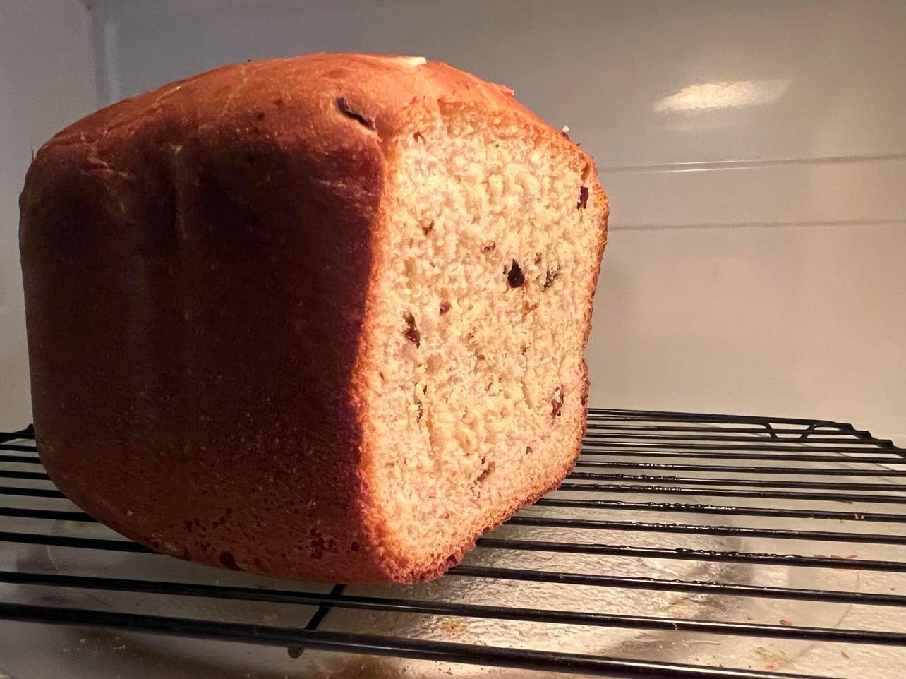 Elite Gourmet EBM8103SS Programmable Bread Maker Machine, 3 Loaf Sizes, 19 Menu Functions Gluten Free White Wheat Rye French and more, 2 Lb, Stainless Steel customer photo 2