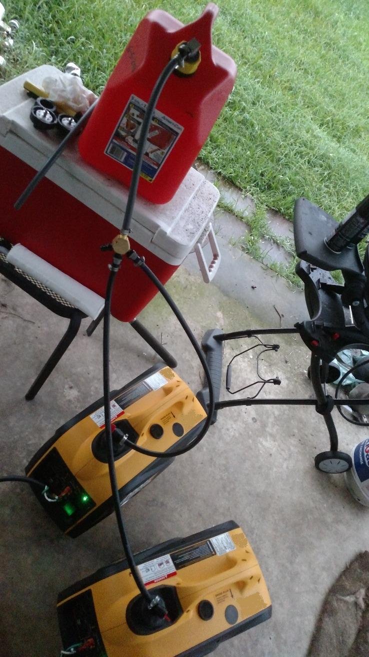 WEN 2800-Watt Dual Fuel Inverter Generator, Quiet, Portable, and Lightweight with Fuel Shut Off and CO Watchdog (DF280iX) customer photo 2