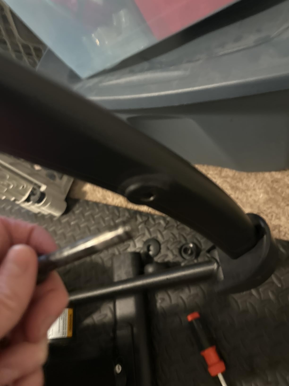 Merach Elliptical Machine, Elliptical Exercise Machine for Home with Hyper-Quiet Magnetic Drive System, Elliptical Training Machines with 16.5-19IN Stride, Automatic Resistance, 400lbs Capacity customer photo 1