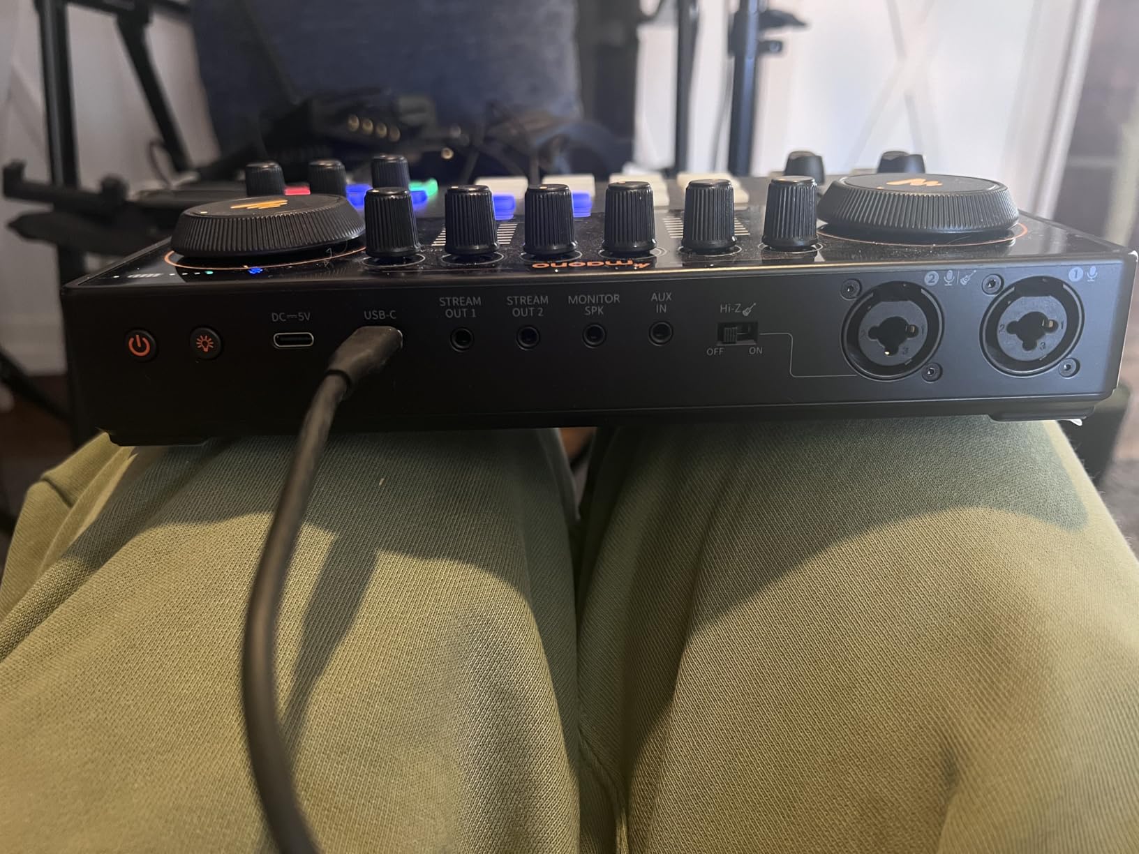 MAONO Podcast Equipment Bundle: Audio Interface mixer with Dual XLR Input for Podcast Streaming - MaonoCaster E2 Gen2 customer photo 1
