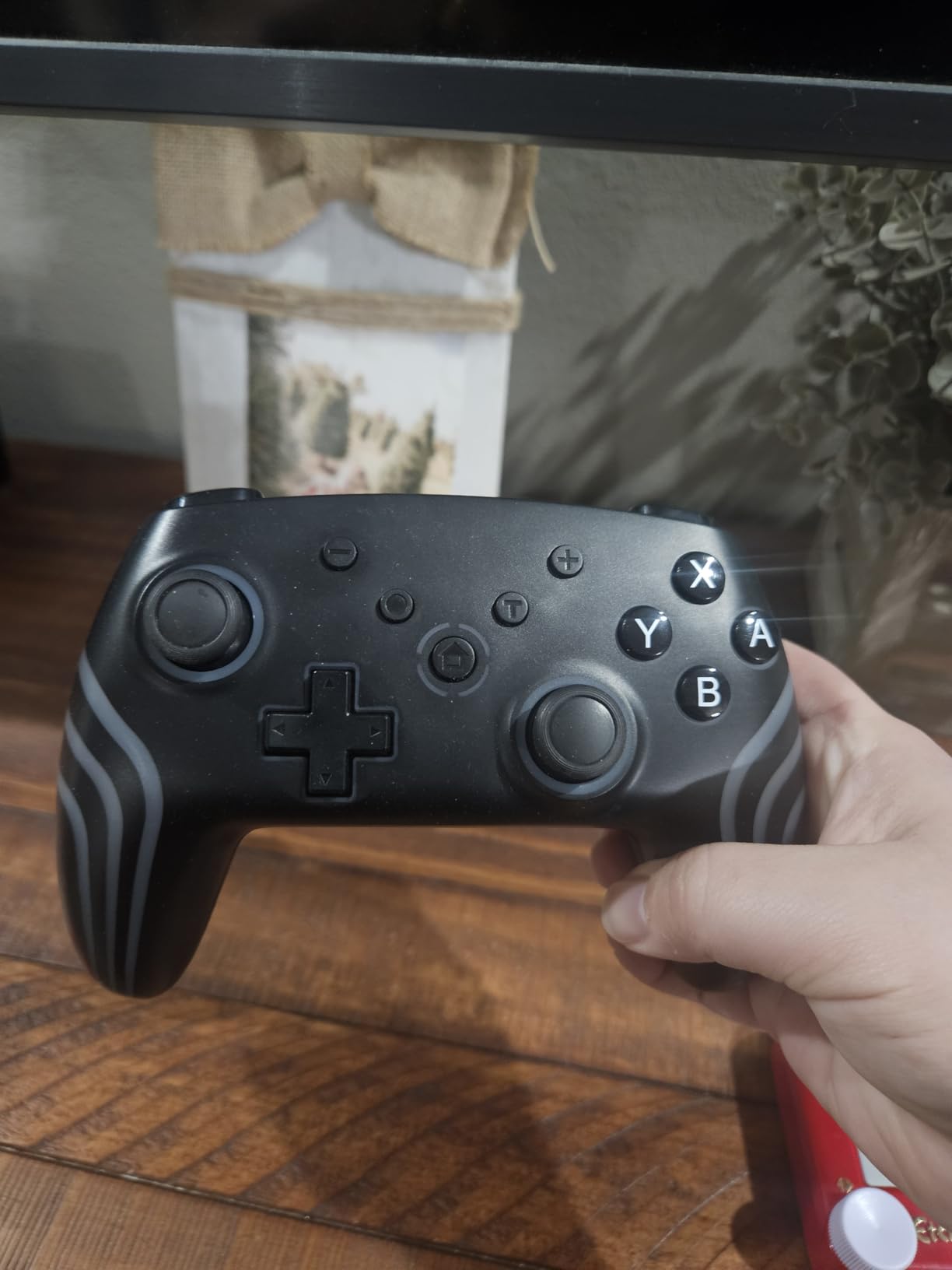 MYSTILUCK Wireless Pro Controller for Switch/Switch 2/Lite/OLED/PC, Gamepad with 7 Color-Changing RGB Lighting/Dual Vibration/6-Axis Gyroscope/Turbo, Ergonomically Designed Precise Joystick customer photo 2