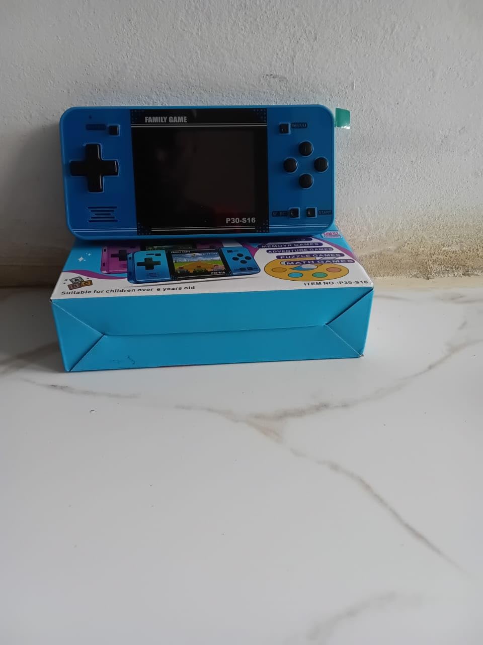 Handheld Game for Kids -Preloaded 220 Retro Video Games, Portable Gaming Player with Rechargeable Battery 3.0