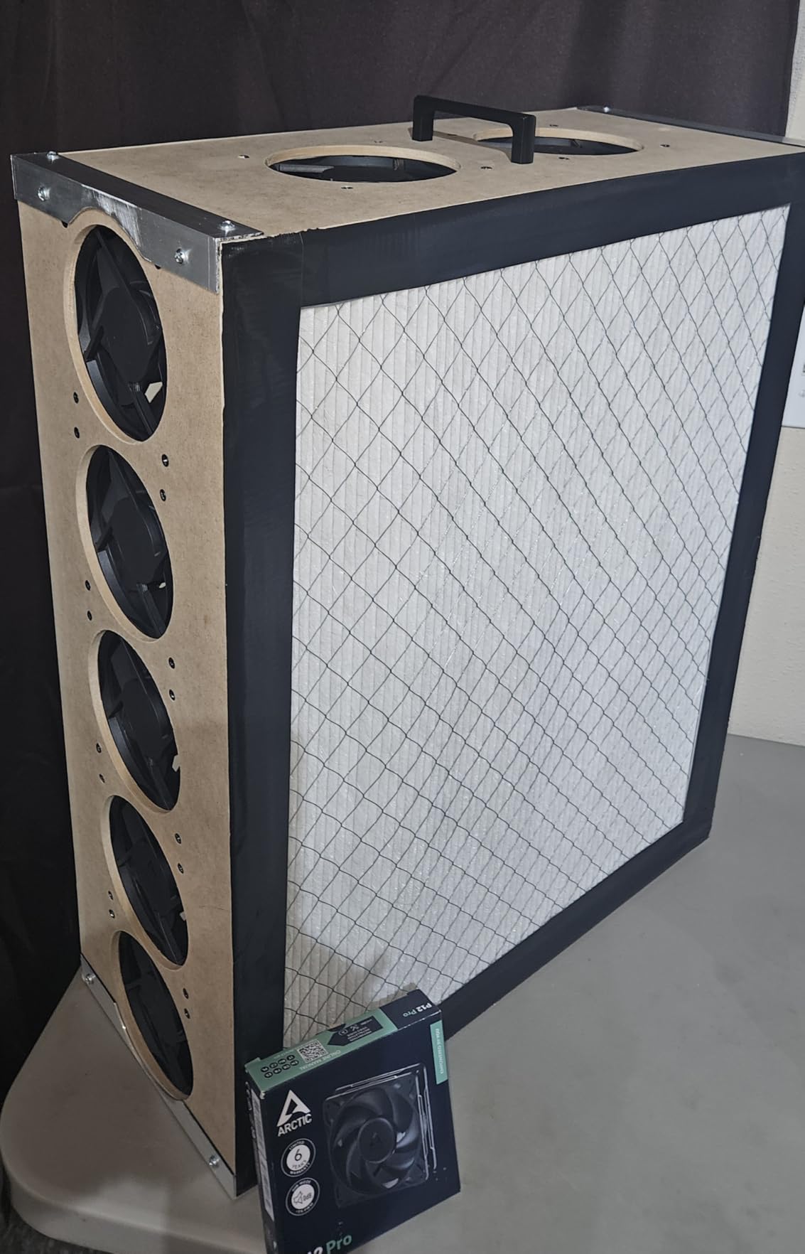 ARCTIC P12 Pro PST - 5 Pack - Powerful Premium Fan, 120 mm PWM Fan with Y-Cable Splitter, 600-3000 RPM, 0 RPM <5% PWM, Fluid Dynamic Bearing, 4-Pin - Black customer photo 2